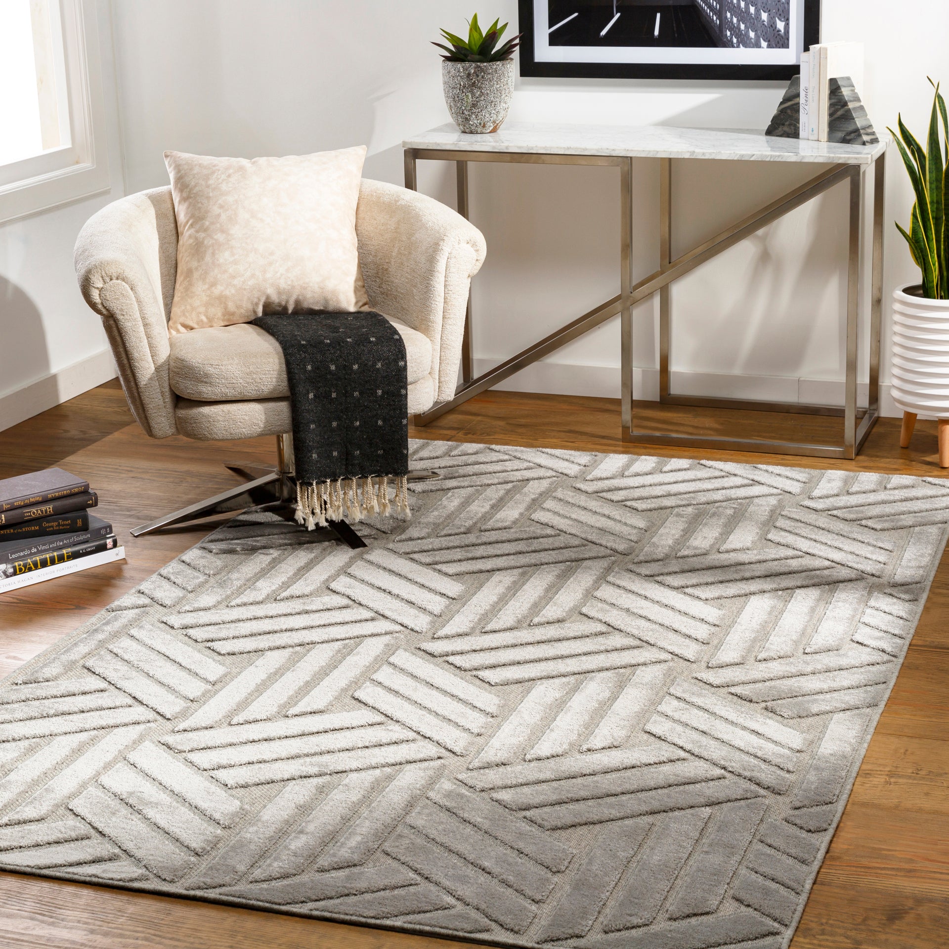 Kingston Machine Woven Rug Livabliss Kingston