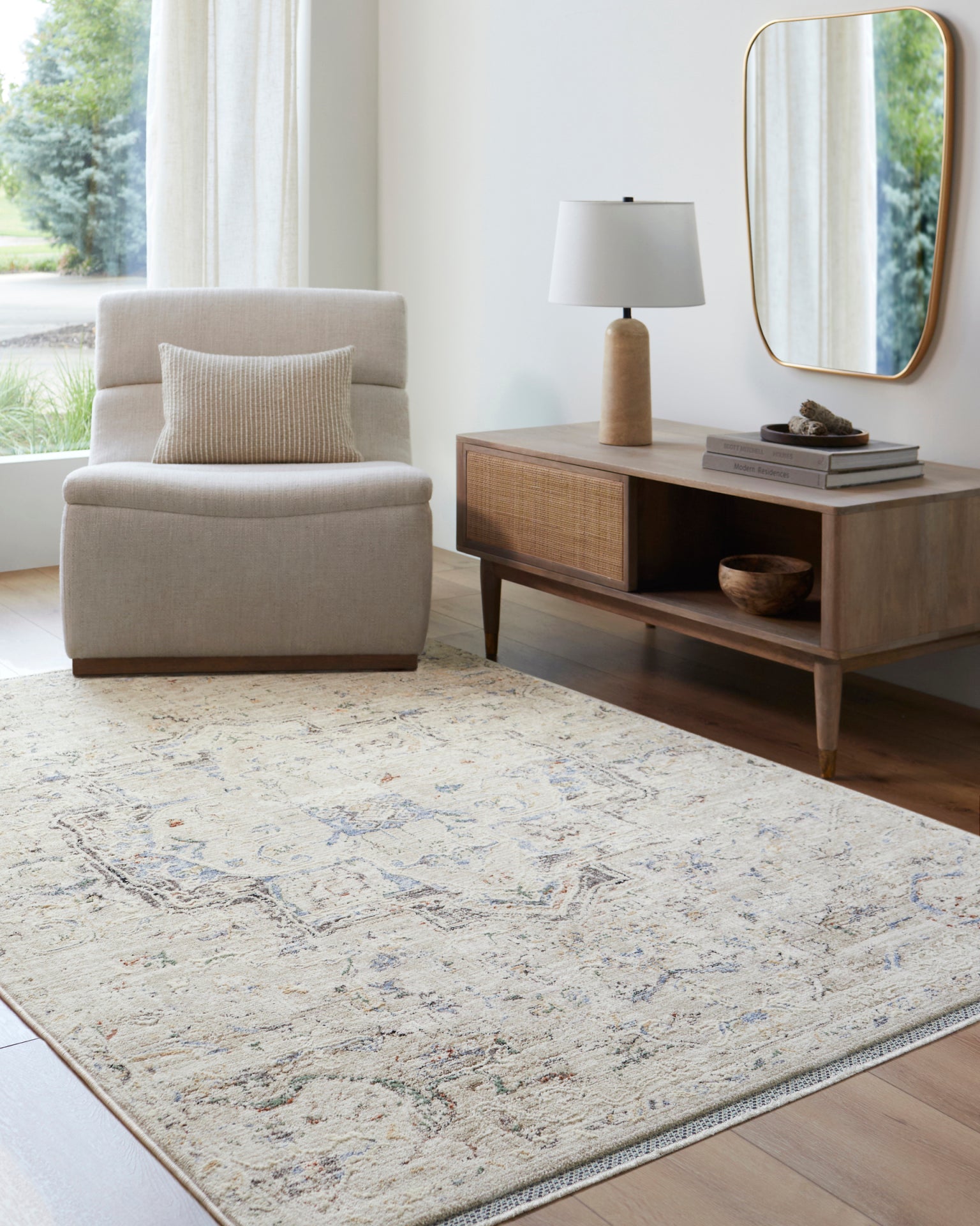 Rivaldo Machine Woven Rug Livabliss Rivaldo