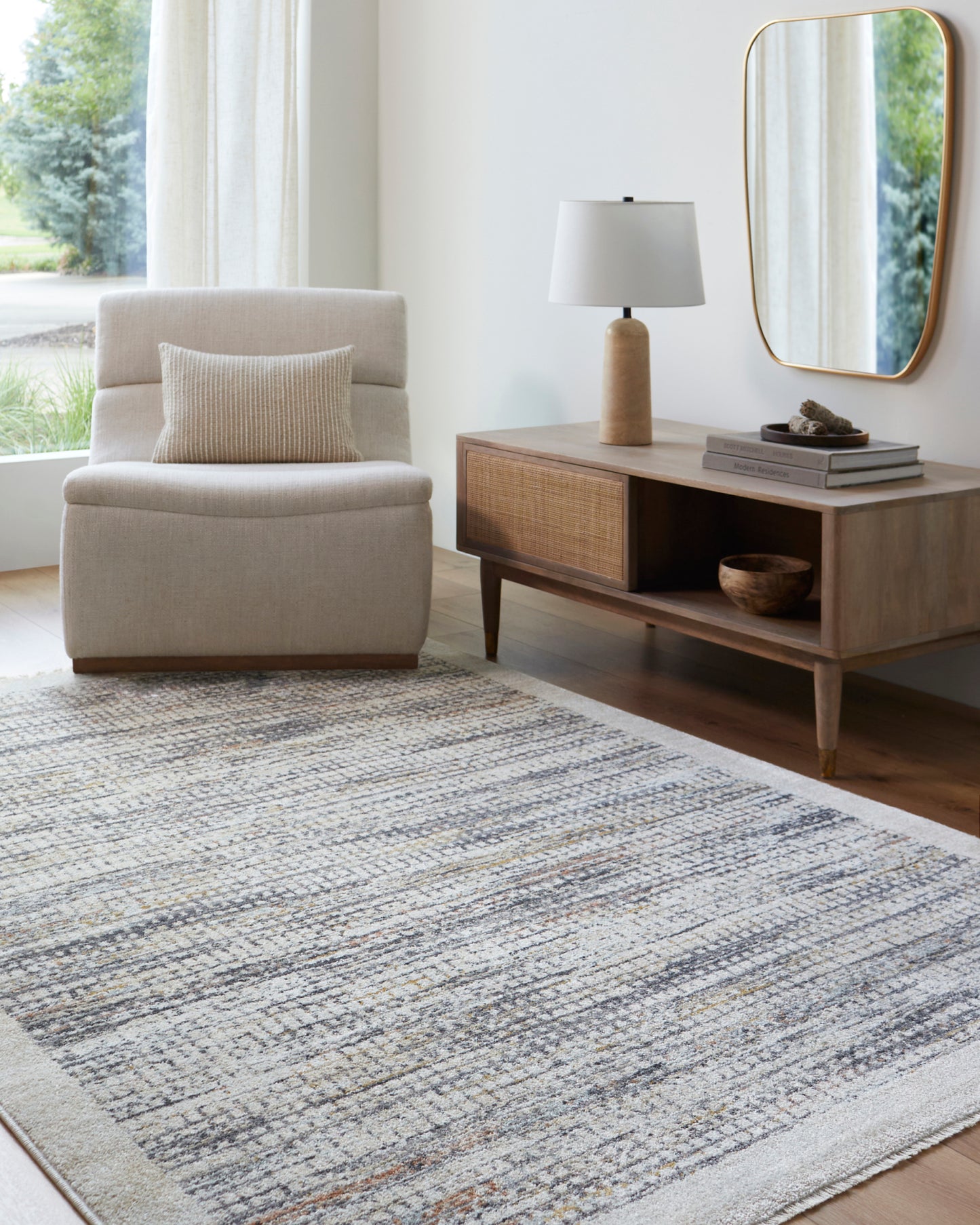 Rojin Machine Woven Rug Livabliss Rojin