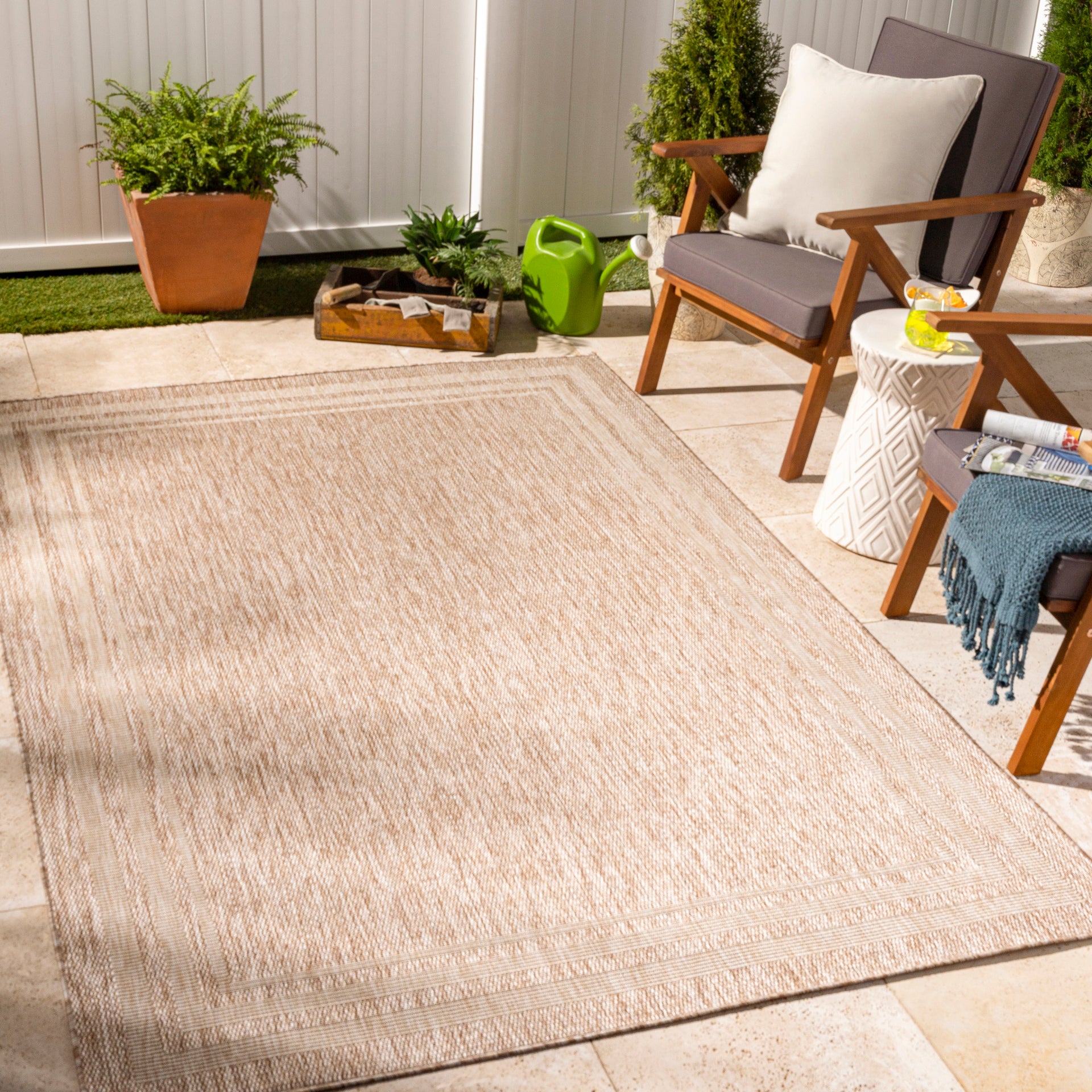 Tuareg Machine Woven Rug Livabliss Tuareg