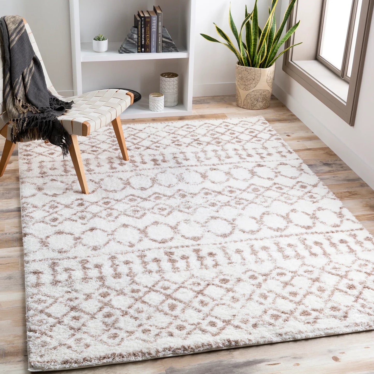 Aliyah Shag Machine Woven Rug Livabliss Aliyah Shag