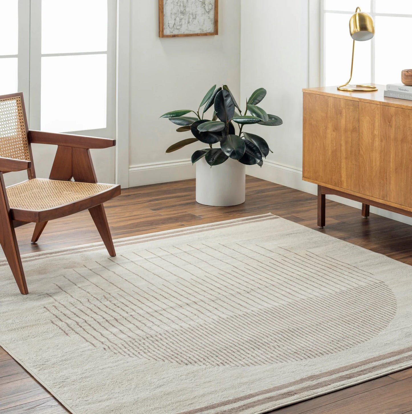 Floransa Machine Woven Rug Livabliss Floransa