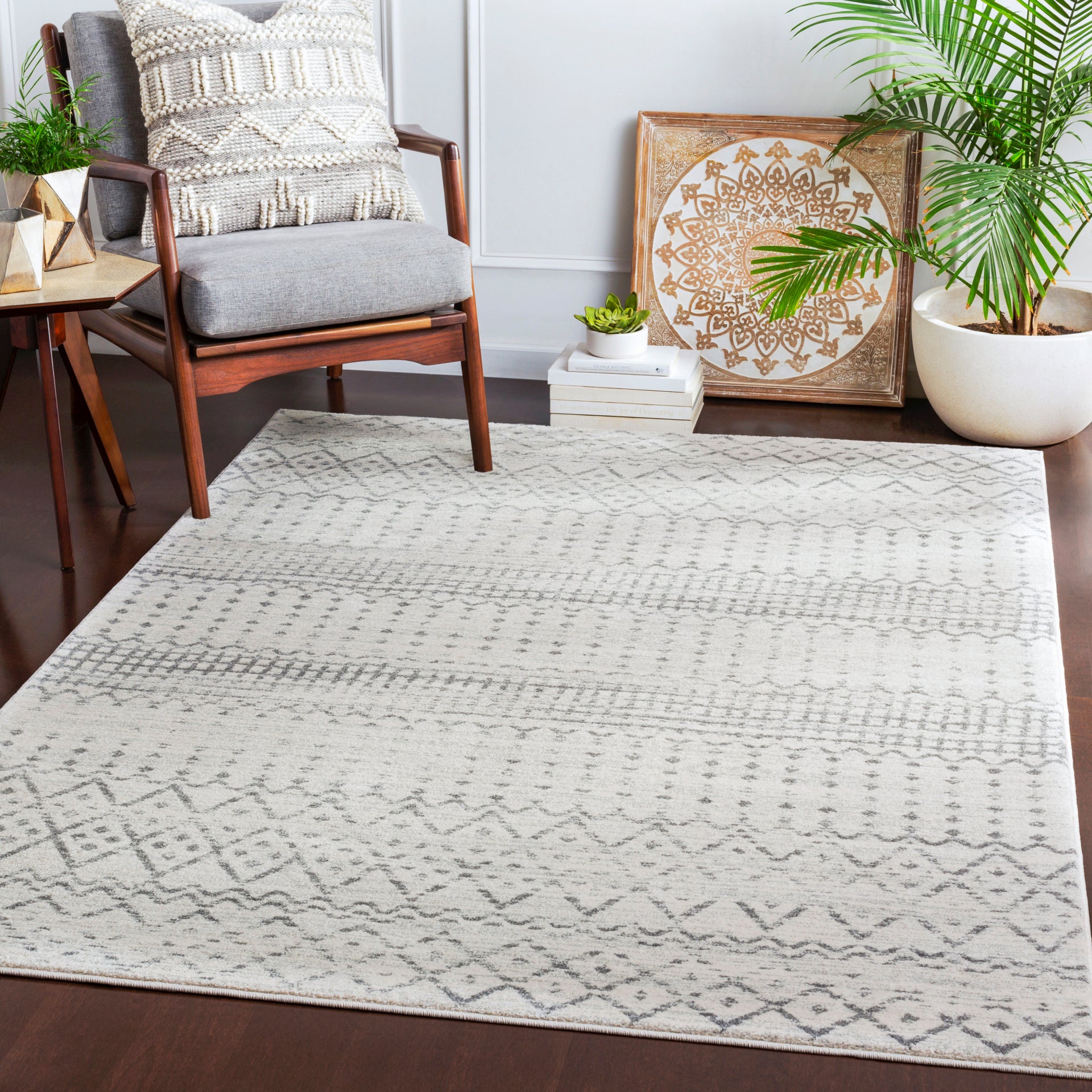 Harput Machine Woven Rug Livabliss Harput