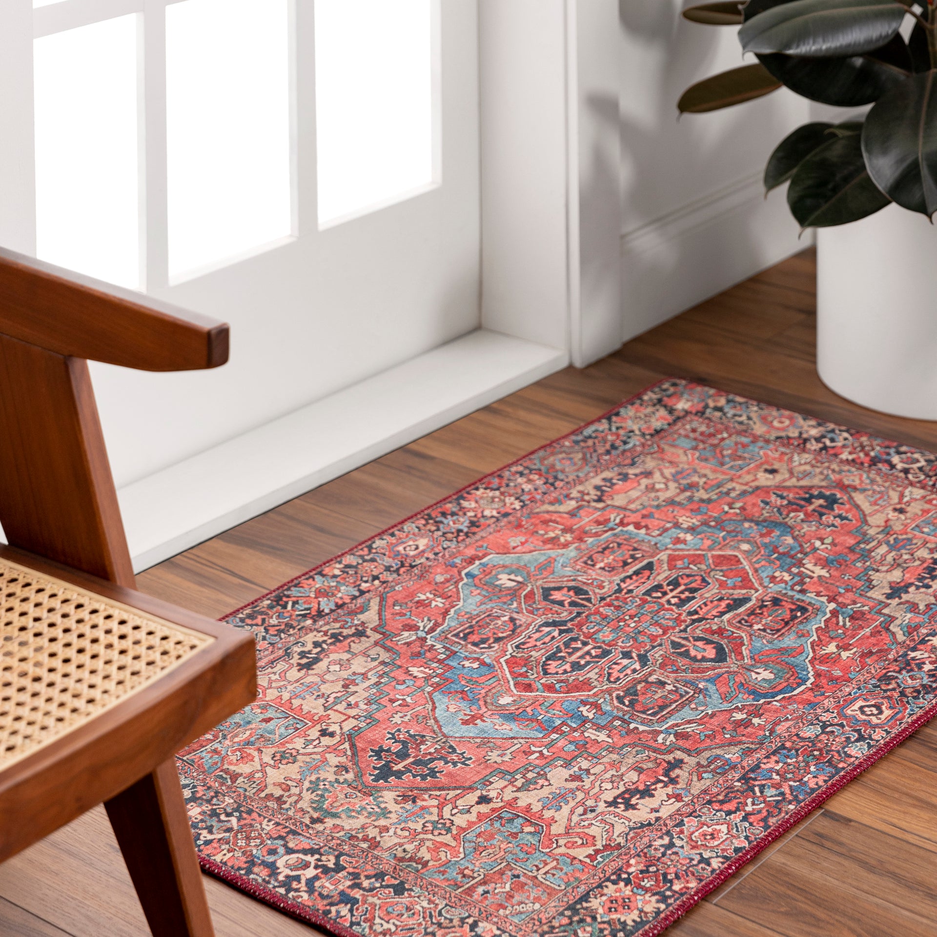 Iris Machine Woven Rug Livabliss Iris