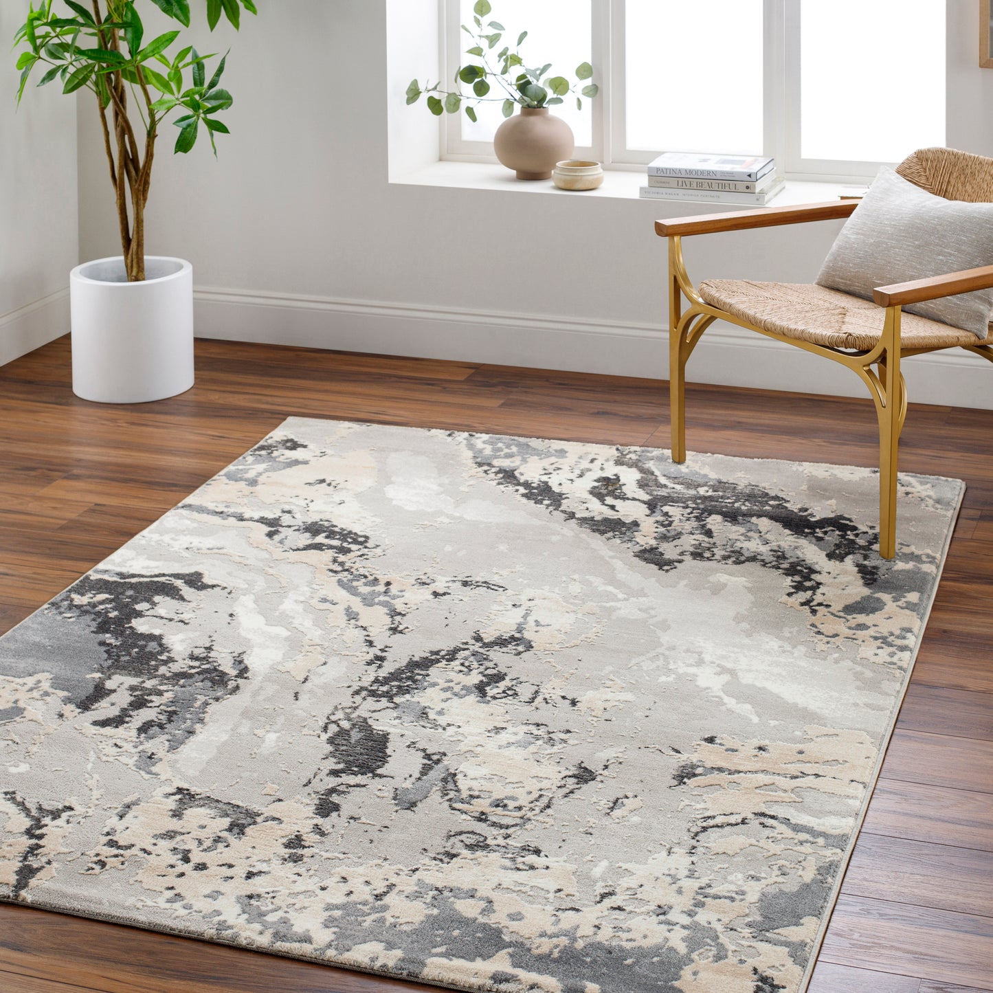 Perception Machine Woven Rug Livabliss Perception