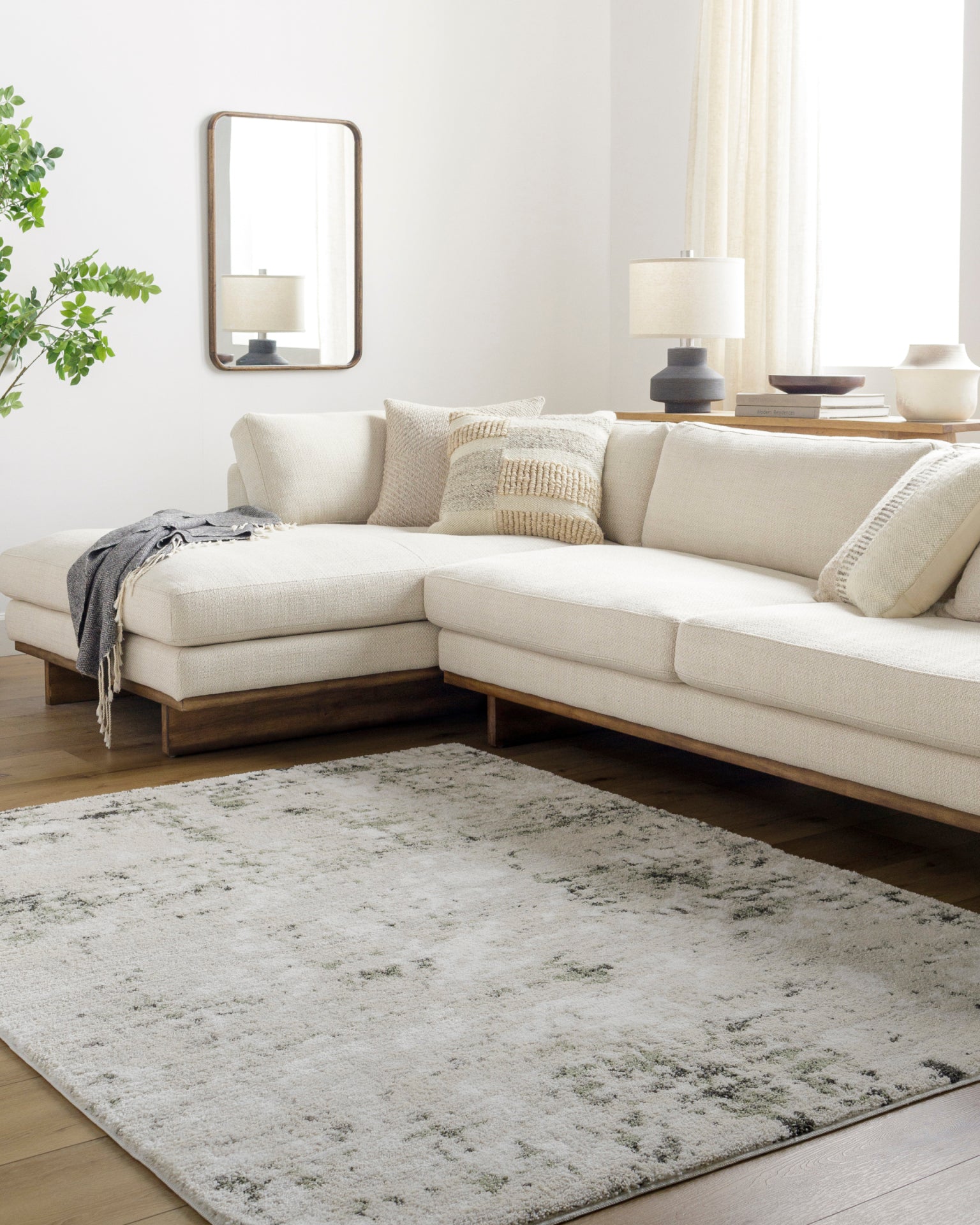 Osaka Machine Woven Rug Livabliss Osaka