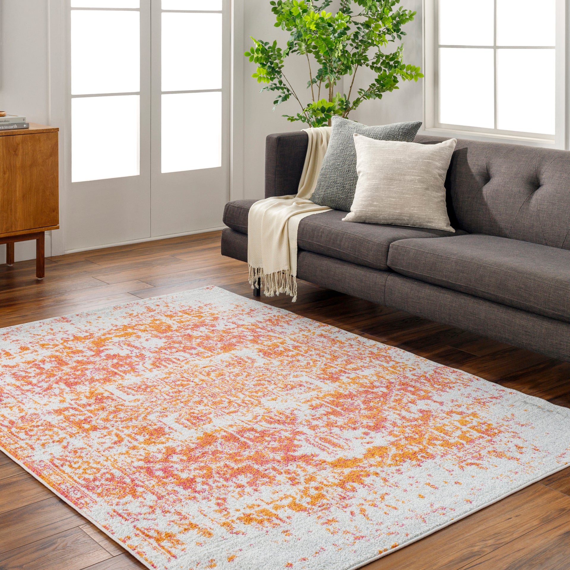 Harput Machine Woven Rug Livabliss Harput