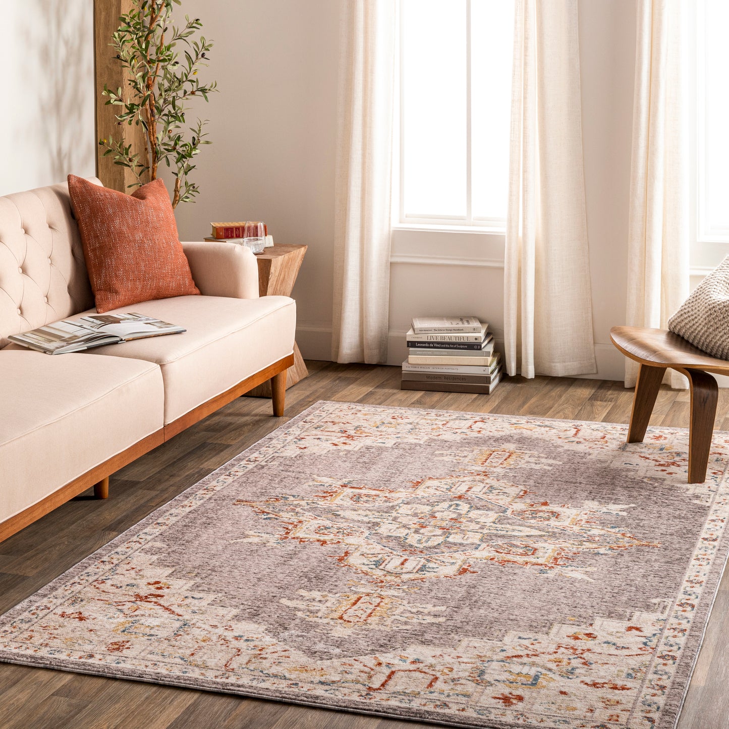 Truva Machine Woven Rug Livabliss Truva