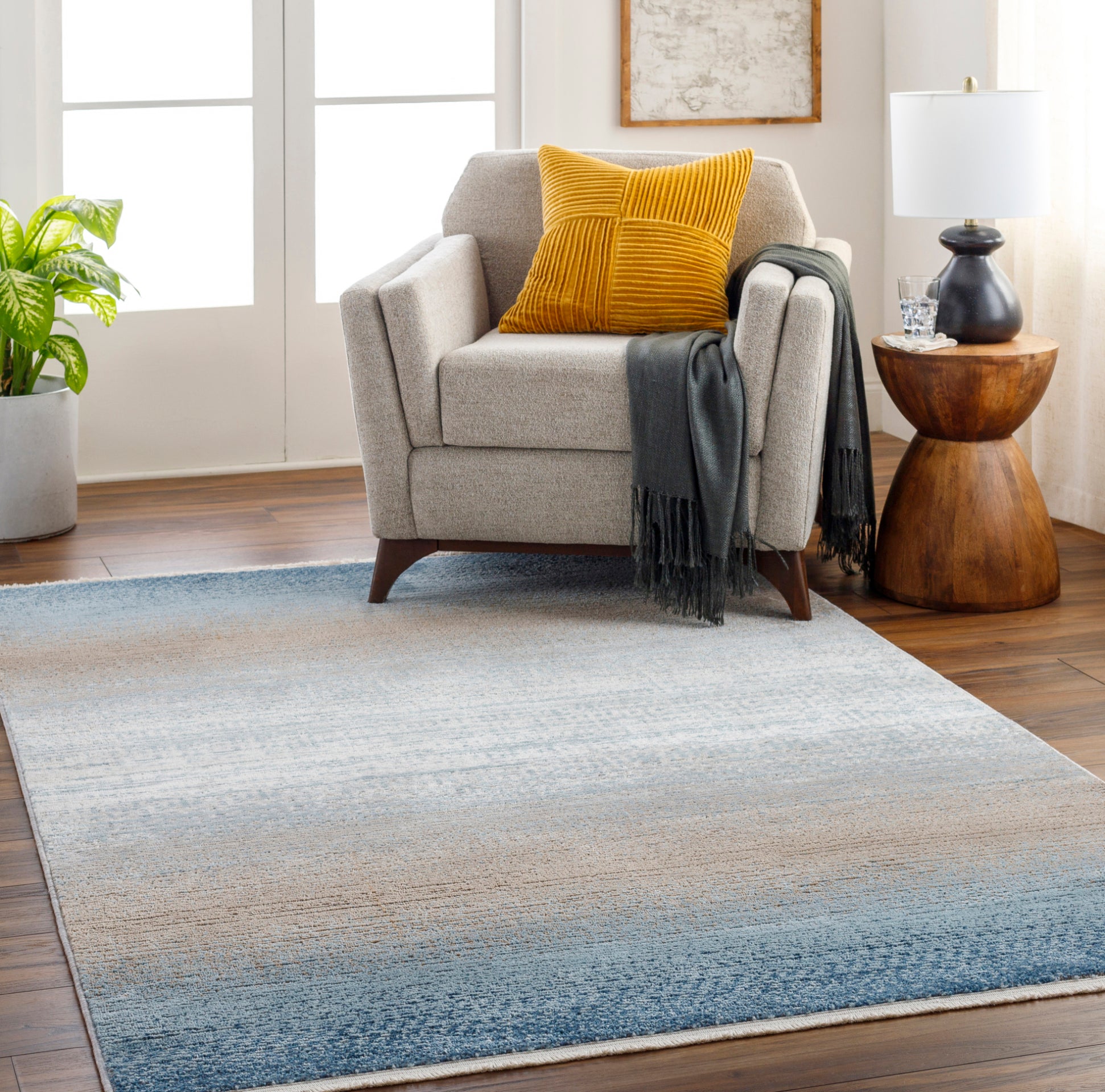 Masha Machine Woven Rug Livabliss Masha