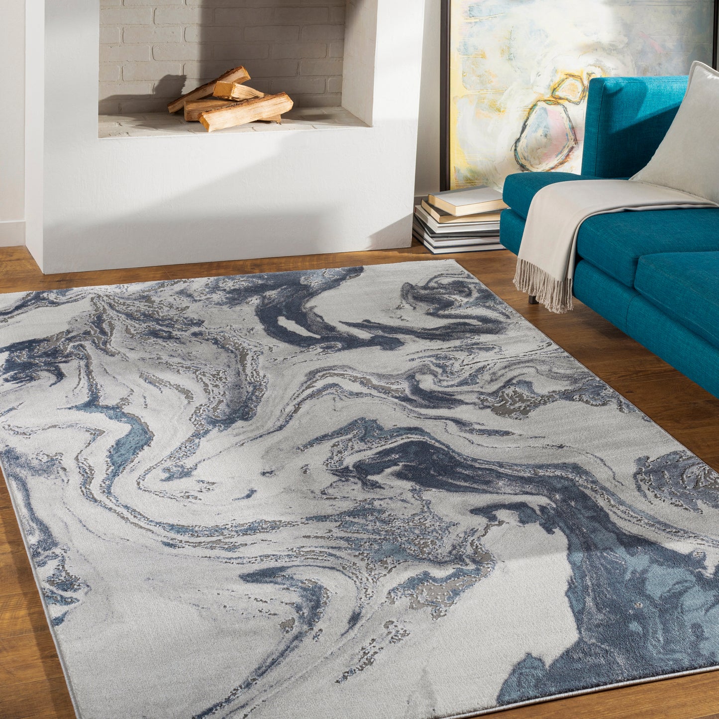 Tibetan Machine Woven Rug Livabliss Tibetan