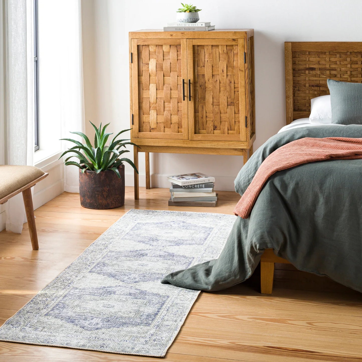 Amelie Machine Woven Rug Livabliss Amelie