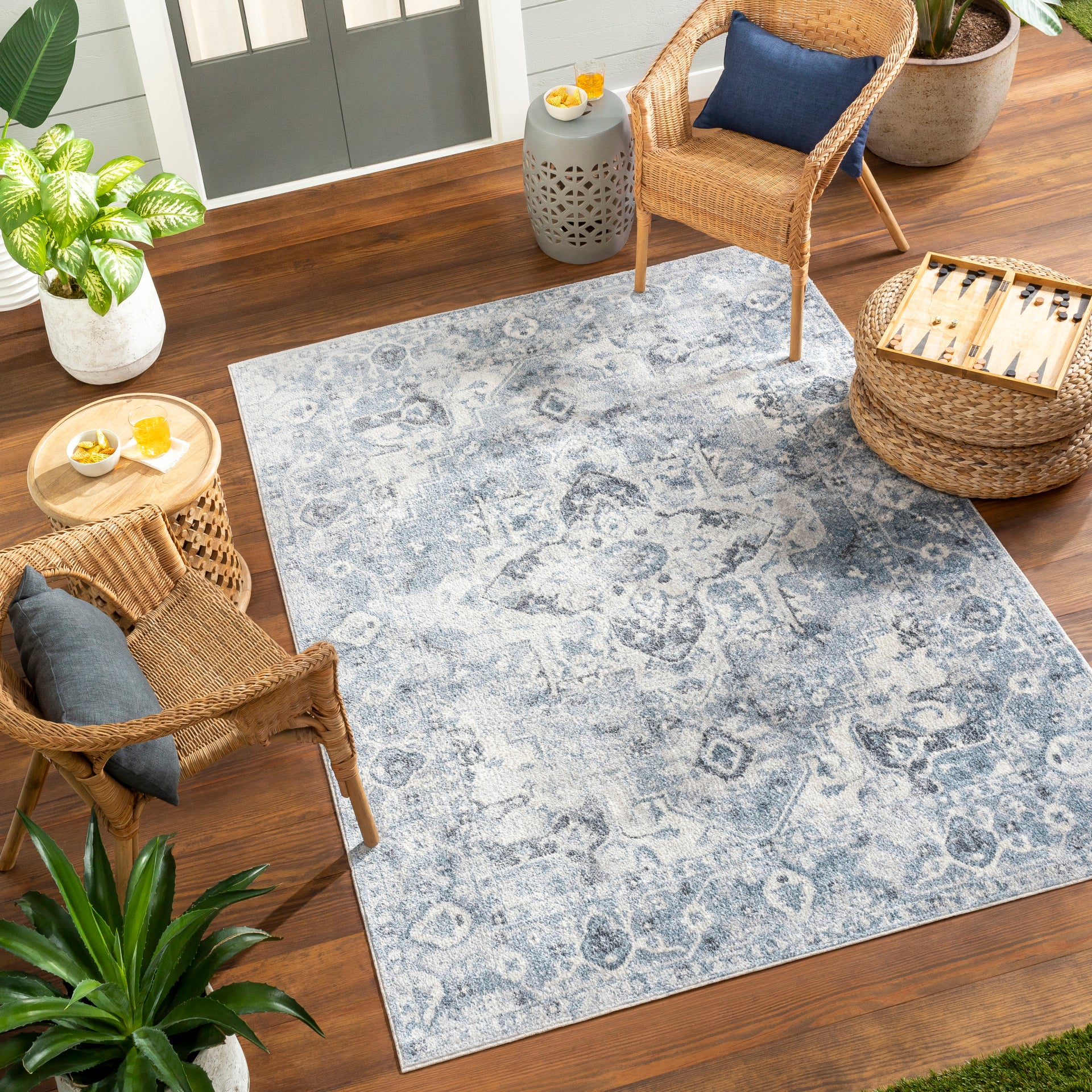 Lillian Machine Woven Rug Livabliss Lillian