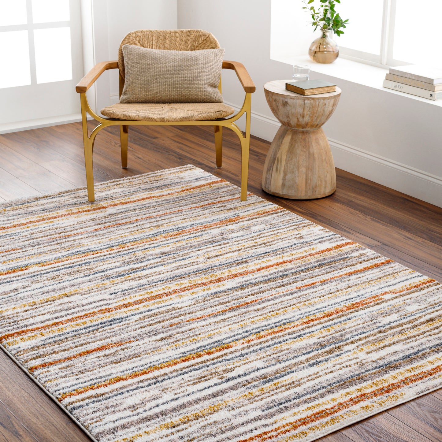 Monet Machine Woven Rug Livabliss Monet