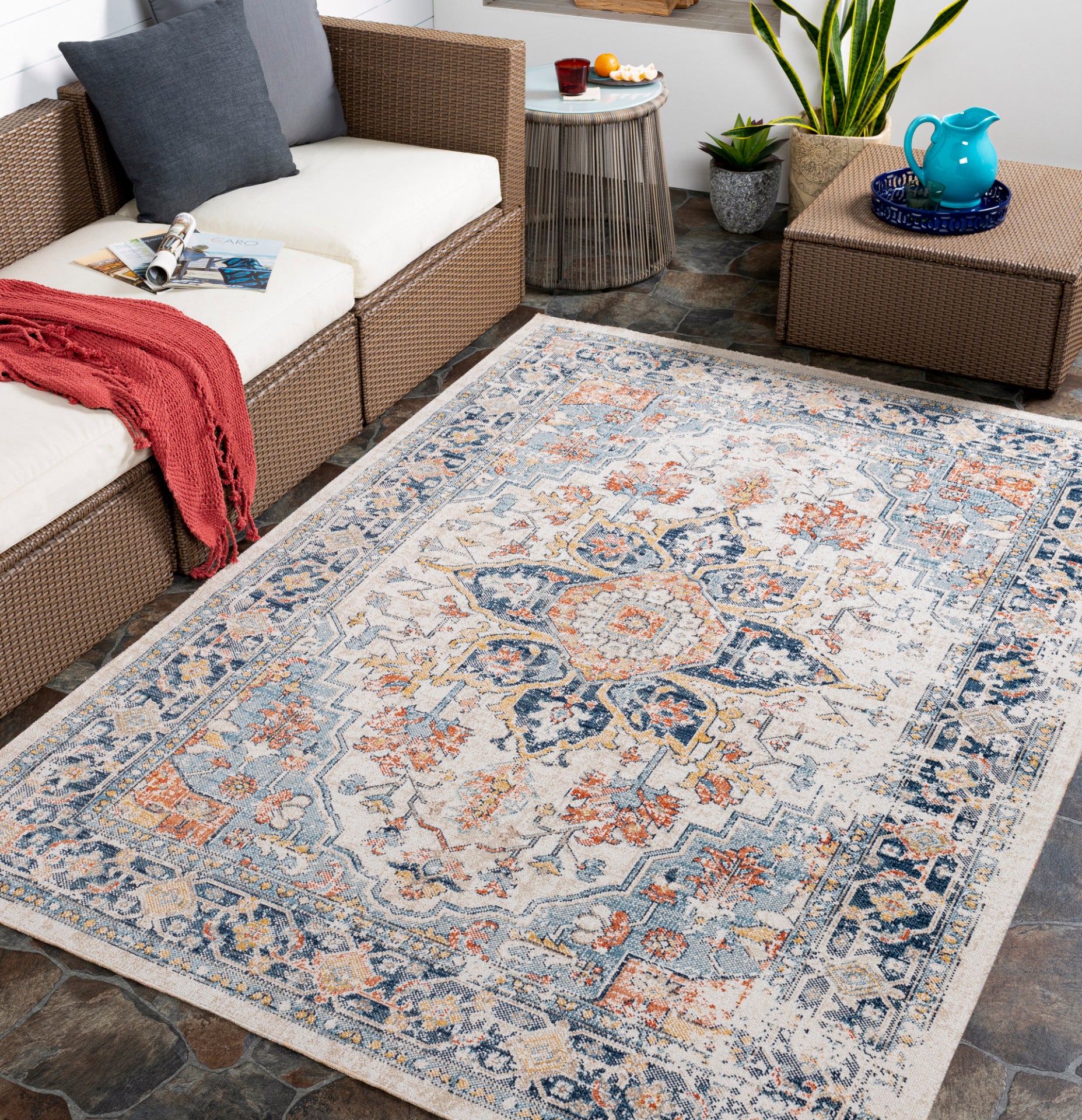 Huntington Beach Machine Woven Rug Livabliss Huntington Beach