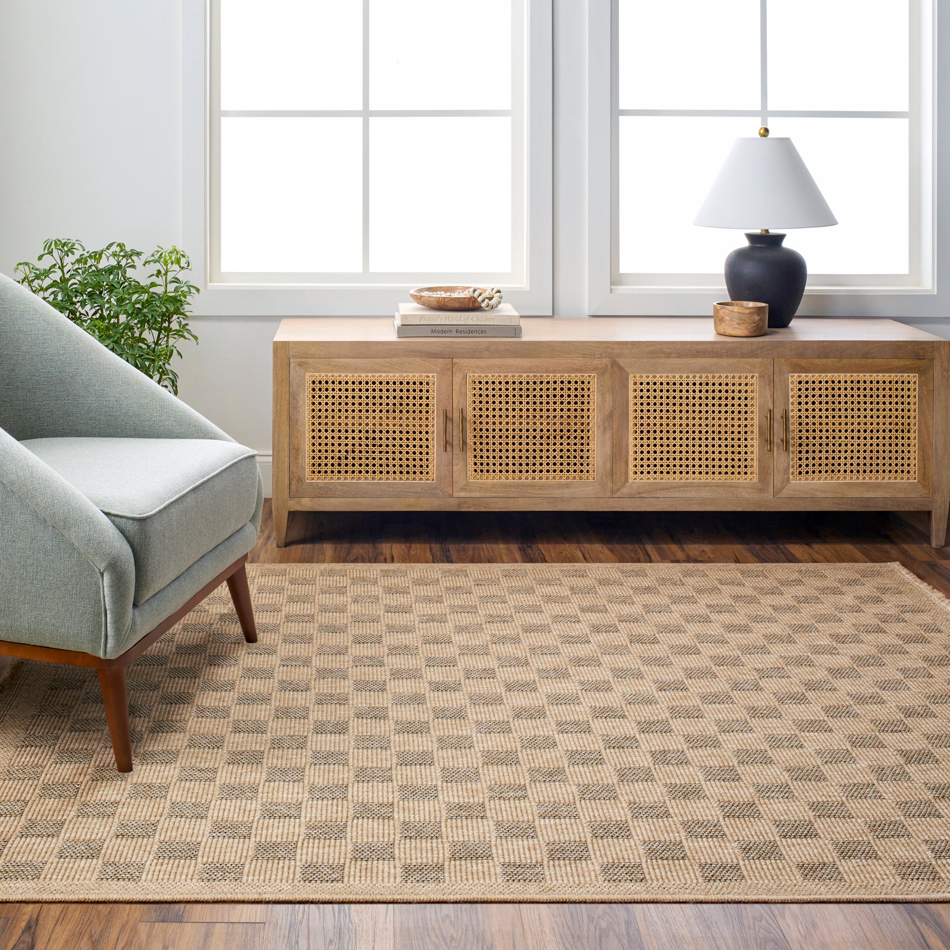 Mirage Machine Woven Rug Livabliss Mirage
