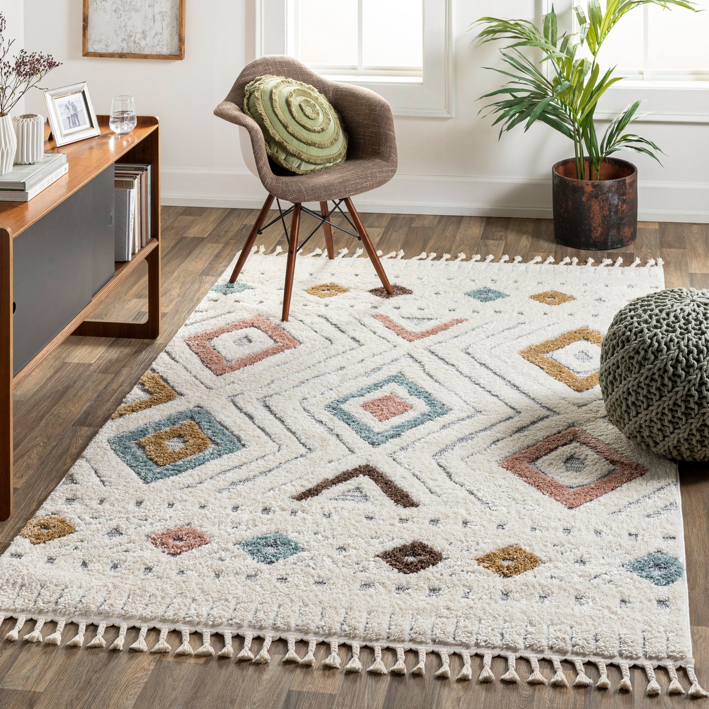 Loopy Machine Woven Rug Livabliss Loopy