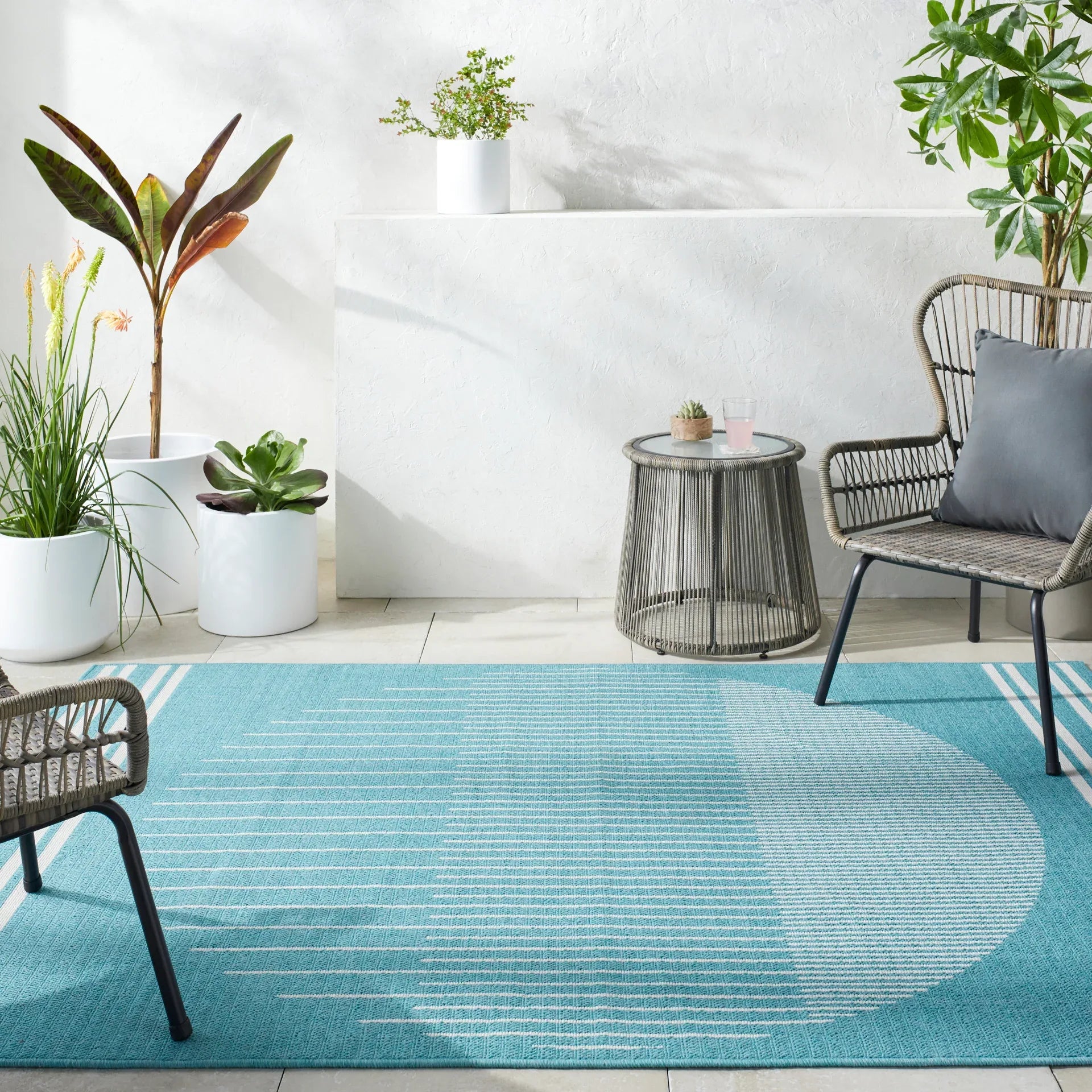 Alfresco Machine Woven Rug Livabliss Alfresco