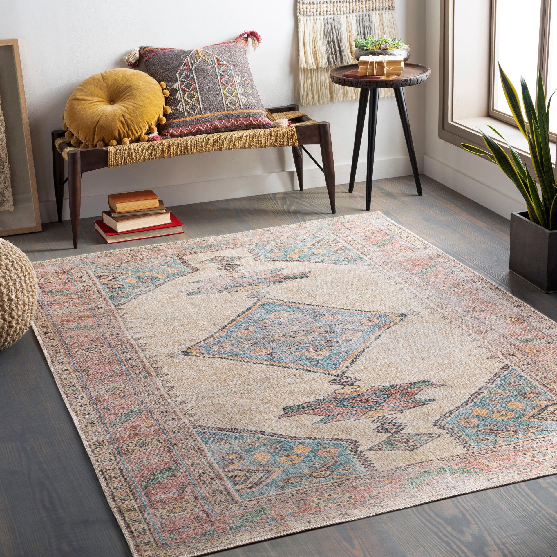 Amelie Machine Woven Rug Livabliss Amelie