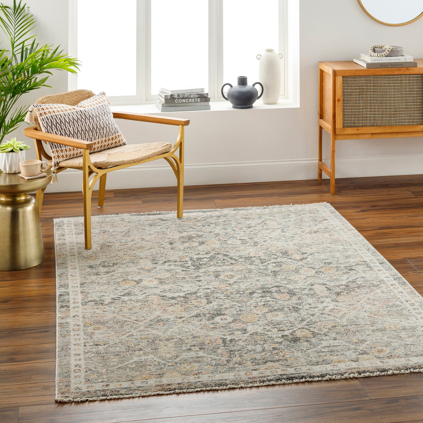 Rojin Machine Woven Rug Livabliss Rojin