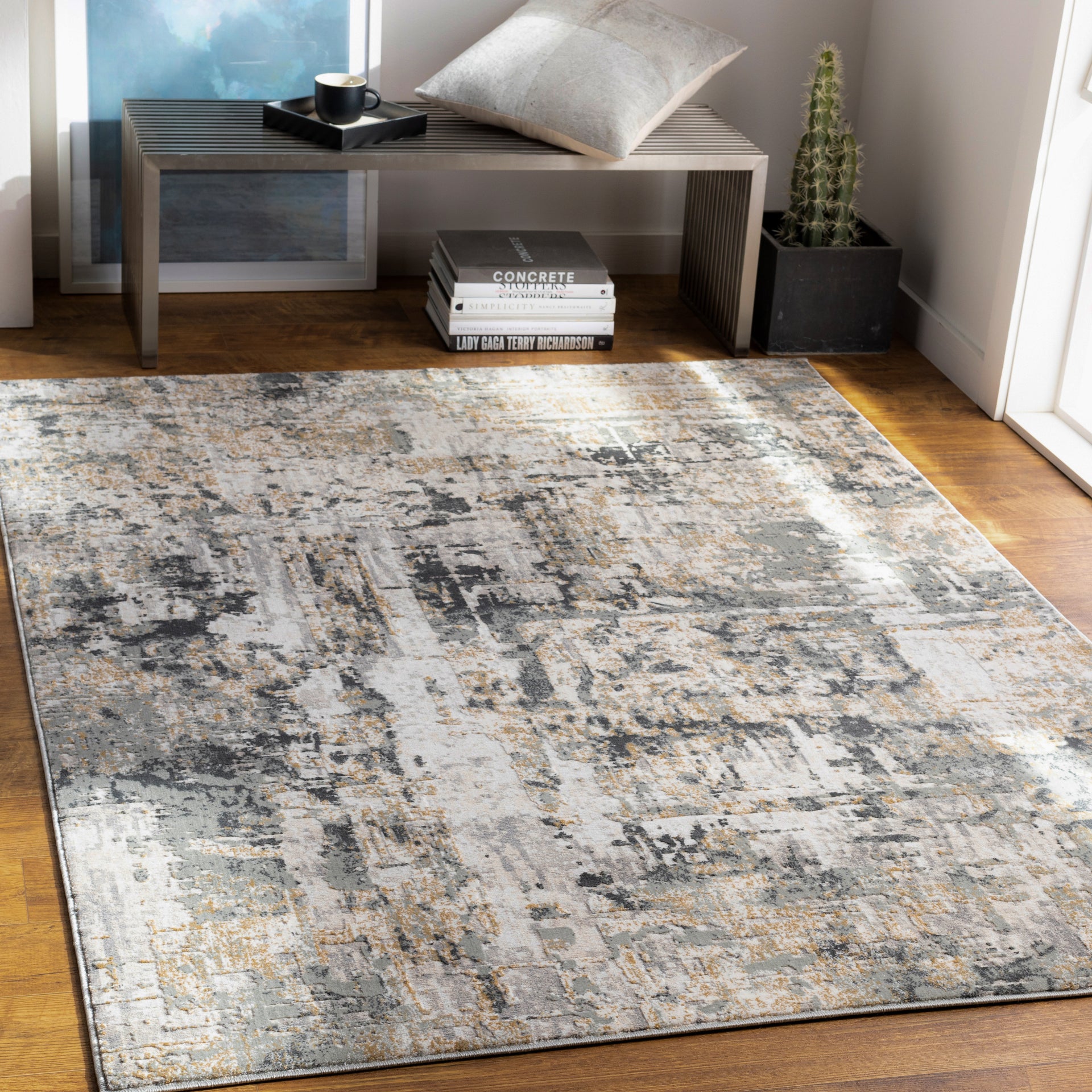 Quatro Machine Woven Rug Livabliss Quatro