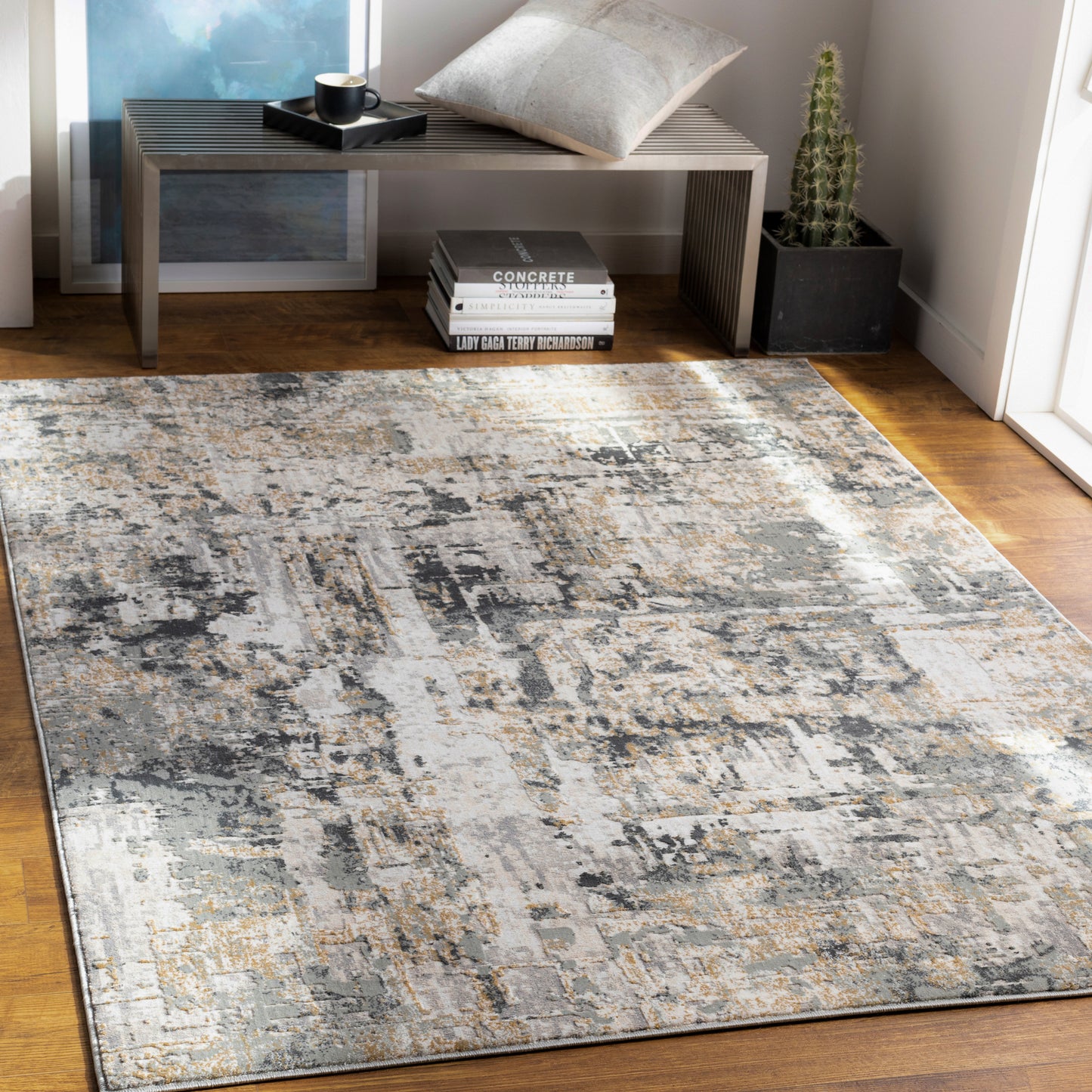 Quatro Machine Woven Rug Livabliss Quatro