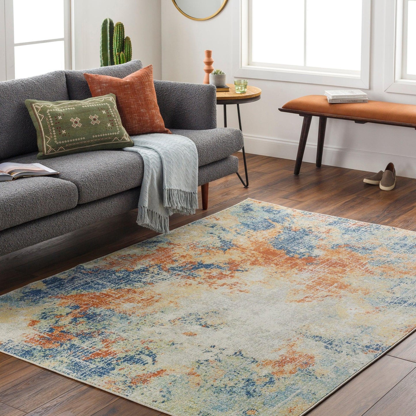 Bodrum Machine Woven Rug Livabliss Bodrum