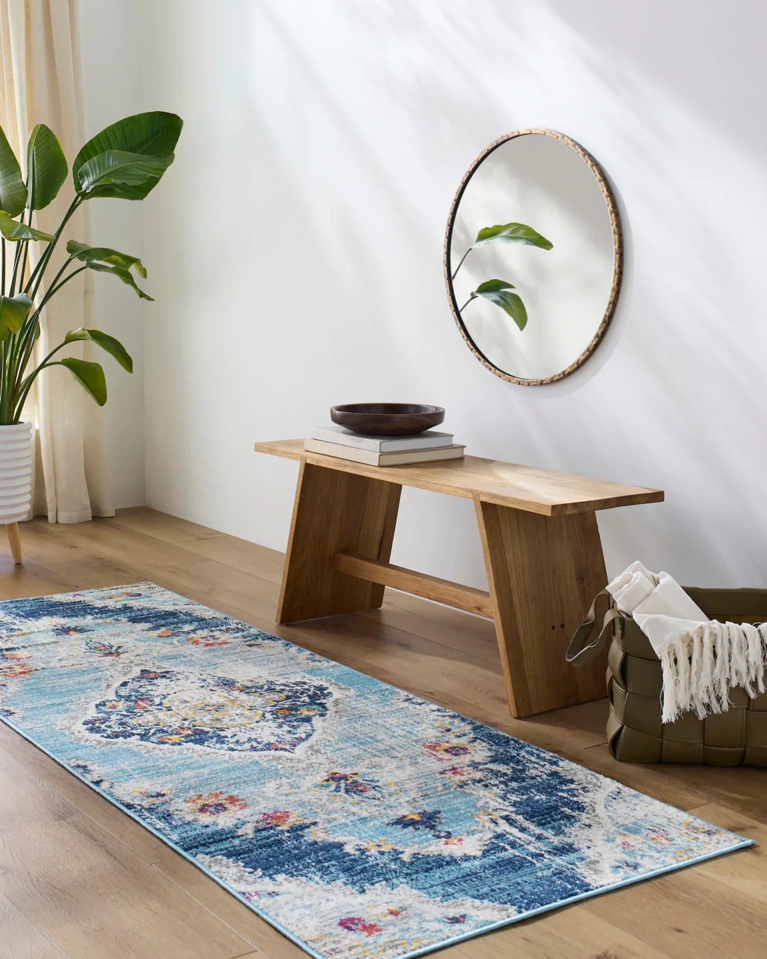 Floransa Machine Woven Rug Livabliss Floransa