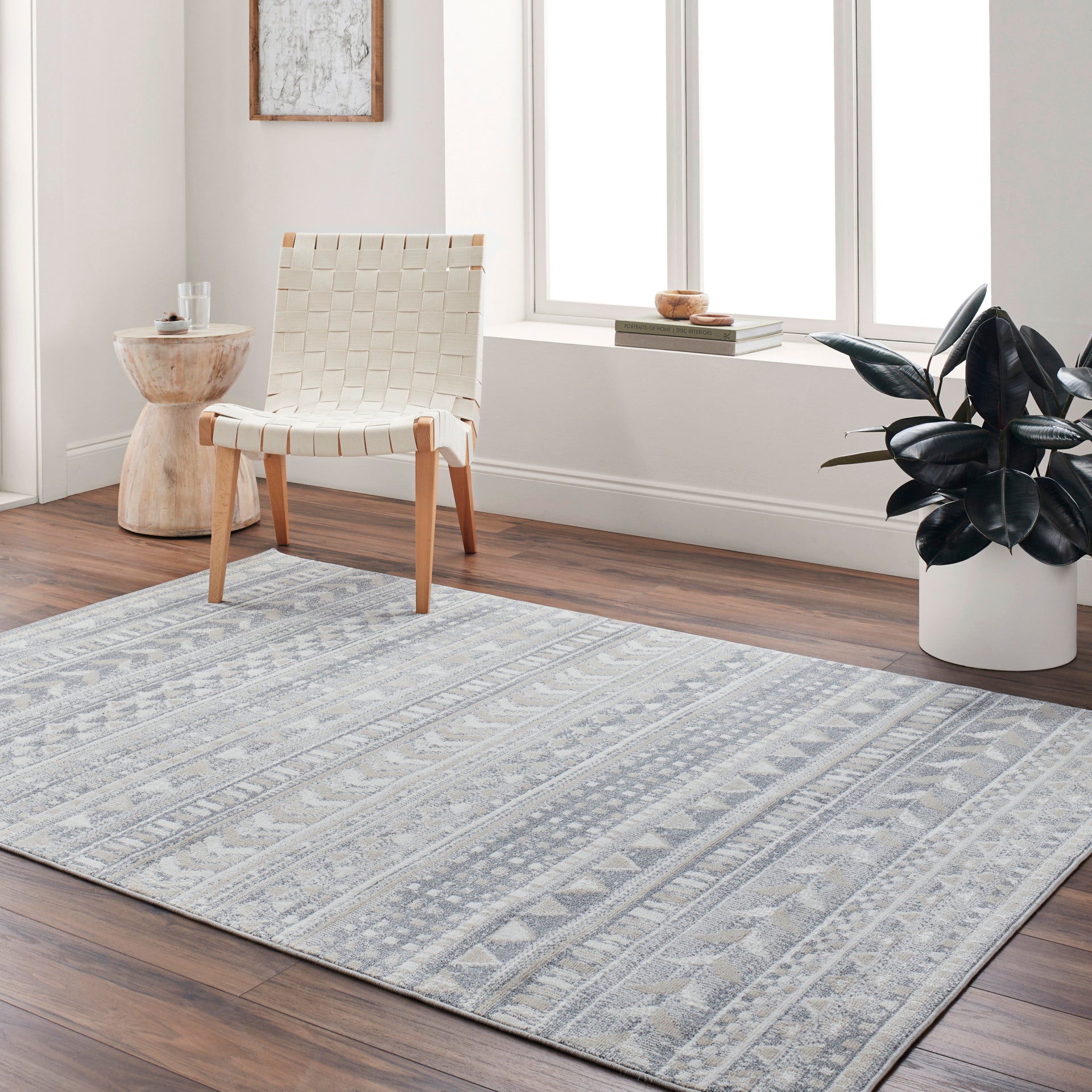 Santana Machine Woven Rug Livabliss Santana
