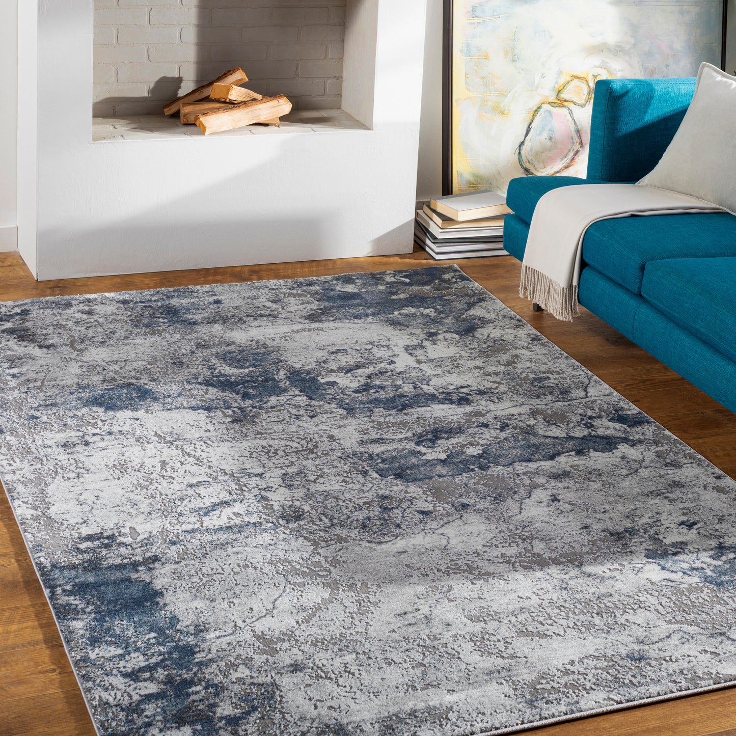 Tibetan Machine Woven Rug Livabliss Tibetan
