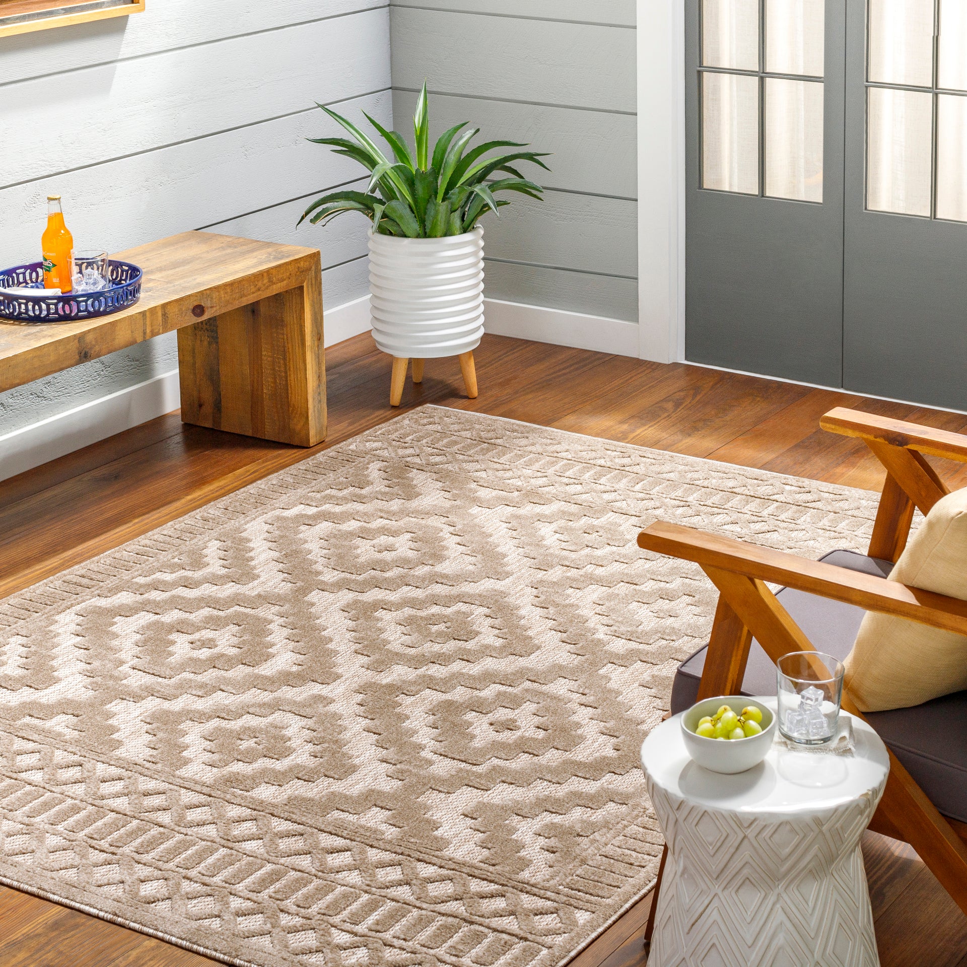 San Diego Machine Woven Rug Livabliss San Diego