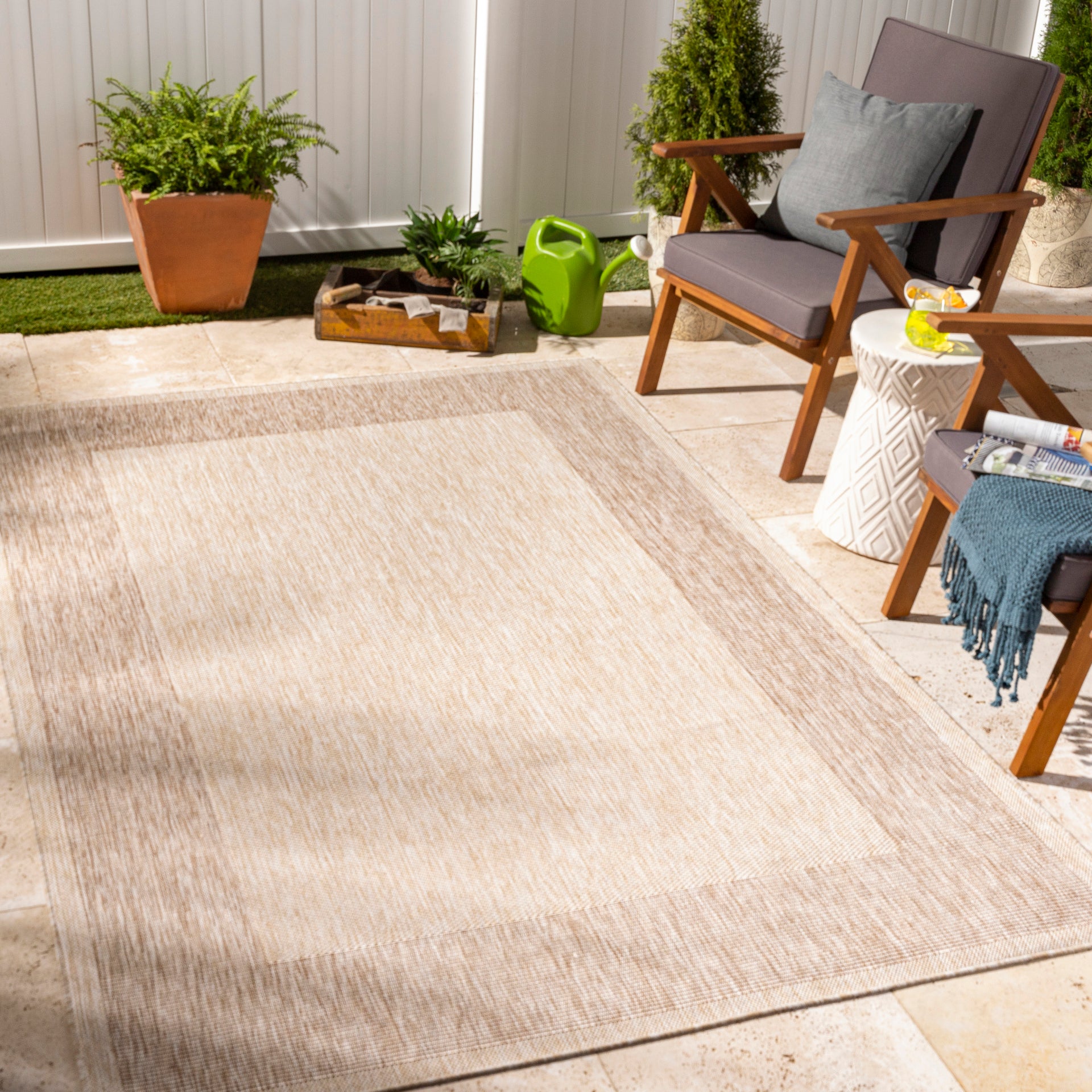 Tuareg Machine Woven Rug Livabliss Tuareg
