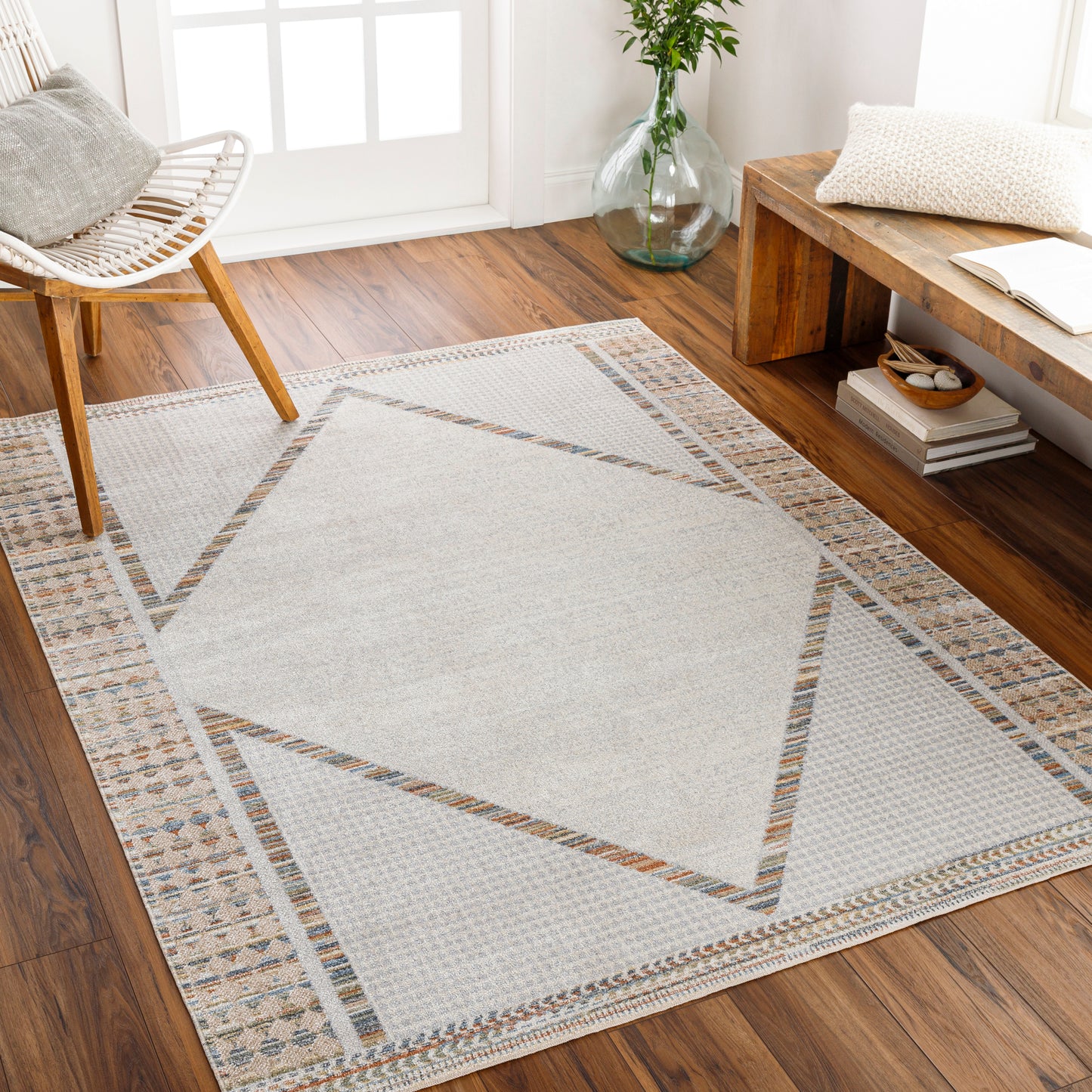 Lillian Machine Woven Rug Livabliss Lillian