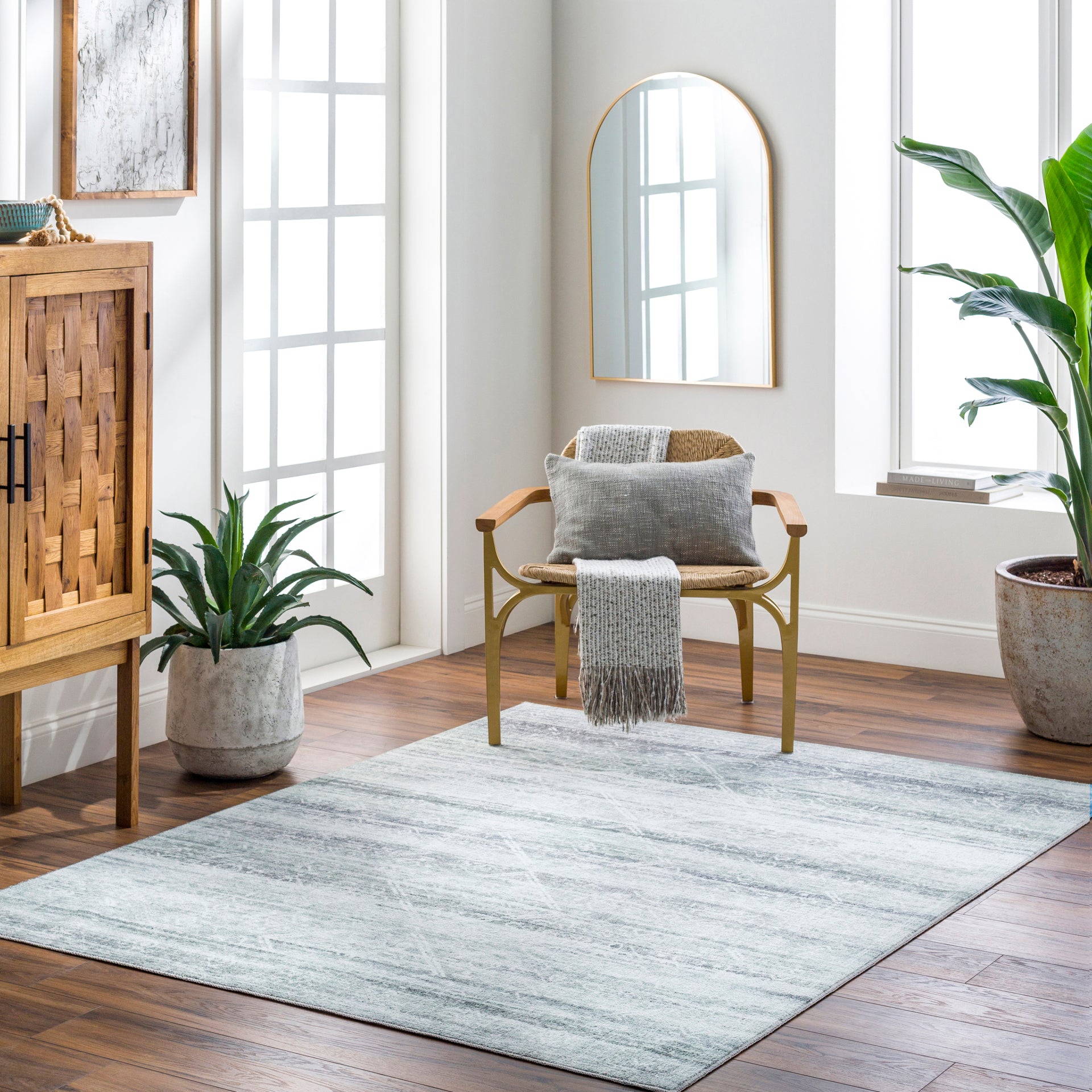 Hera Machine Woven Rug Livabliss Hera