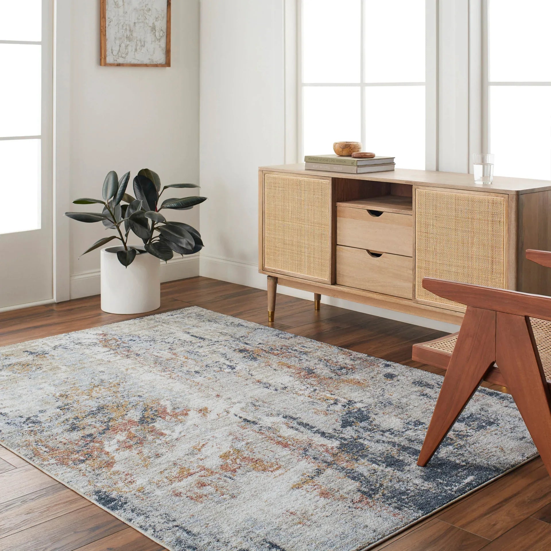 Beckham Machine Woven Rug Livabliss Beckham