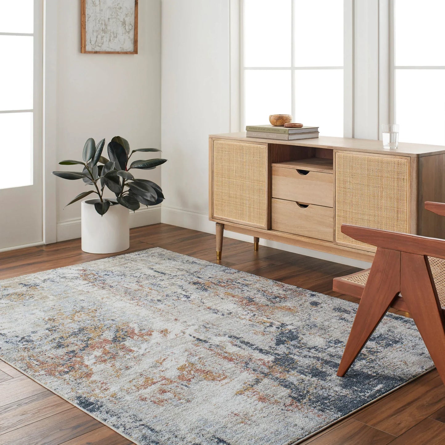 Beckham Machine Woven Rug Livabliss Beckham