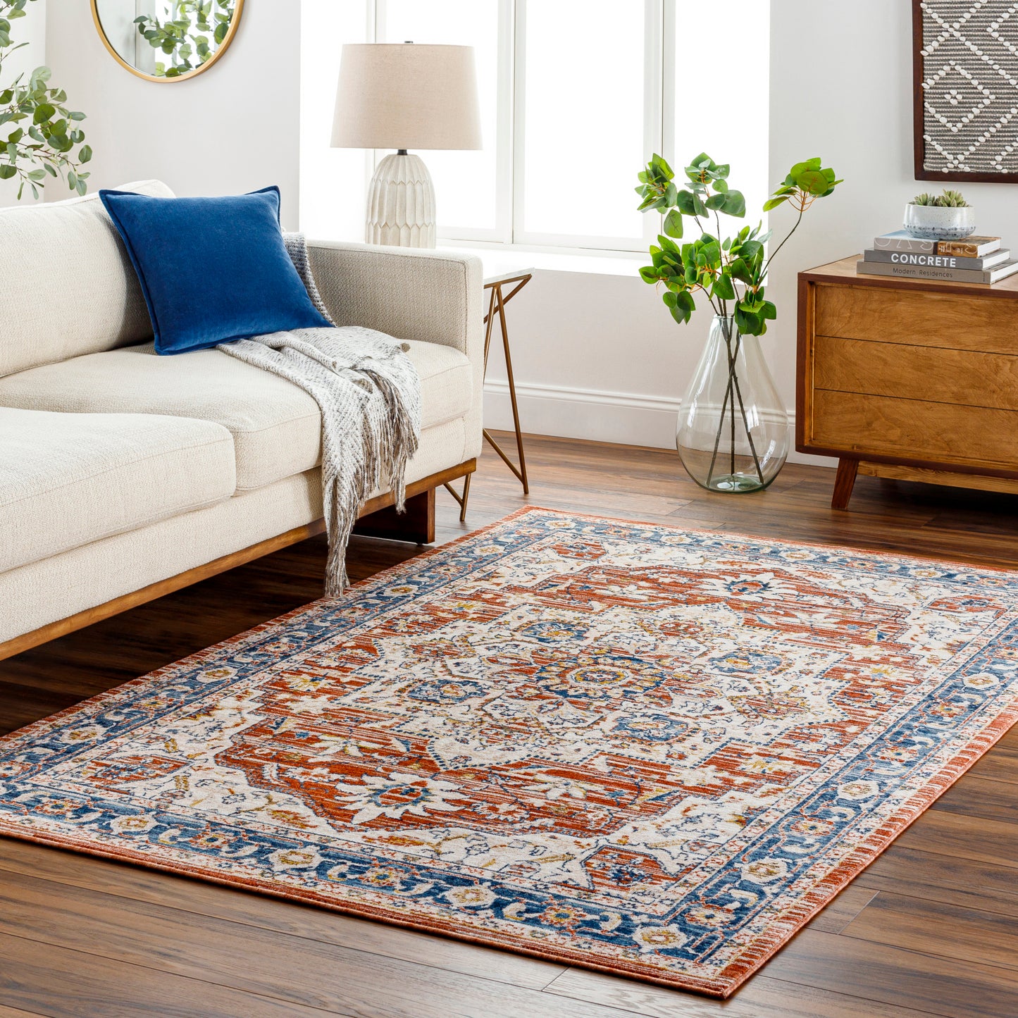 Truva Machine Woven Rug Livabliss Truva