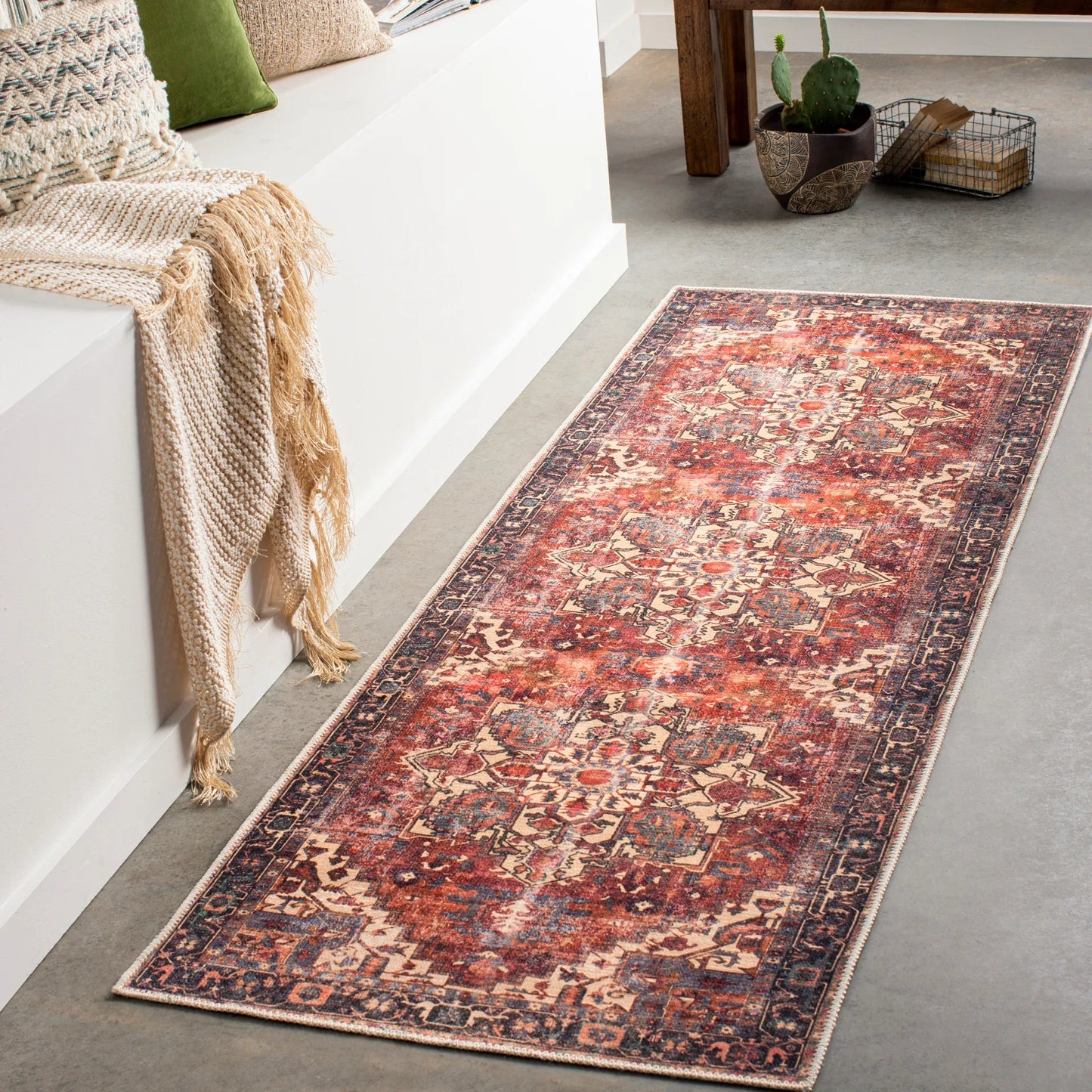 Amelie Machine Woven Rug Livabliss Amelie