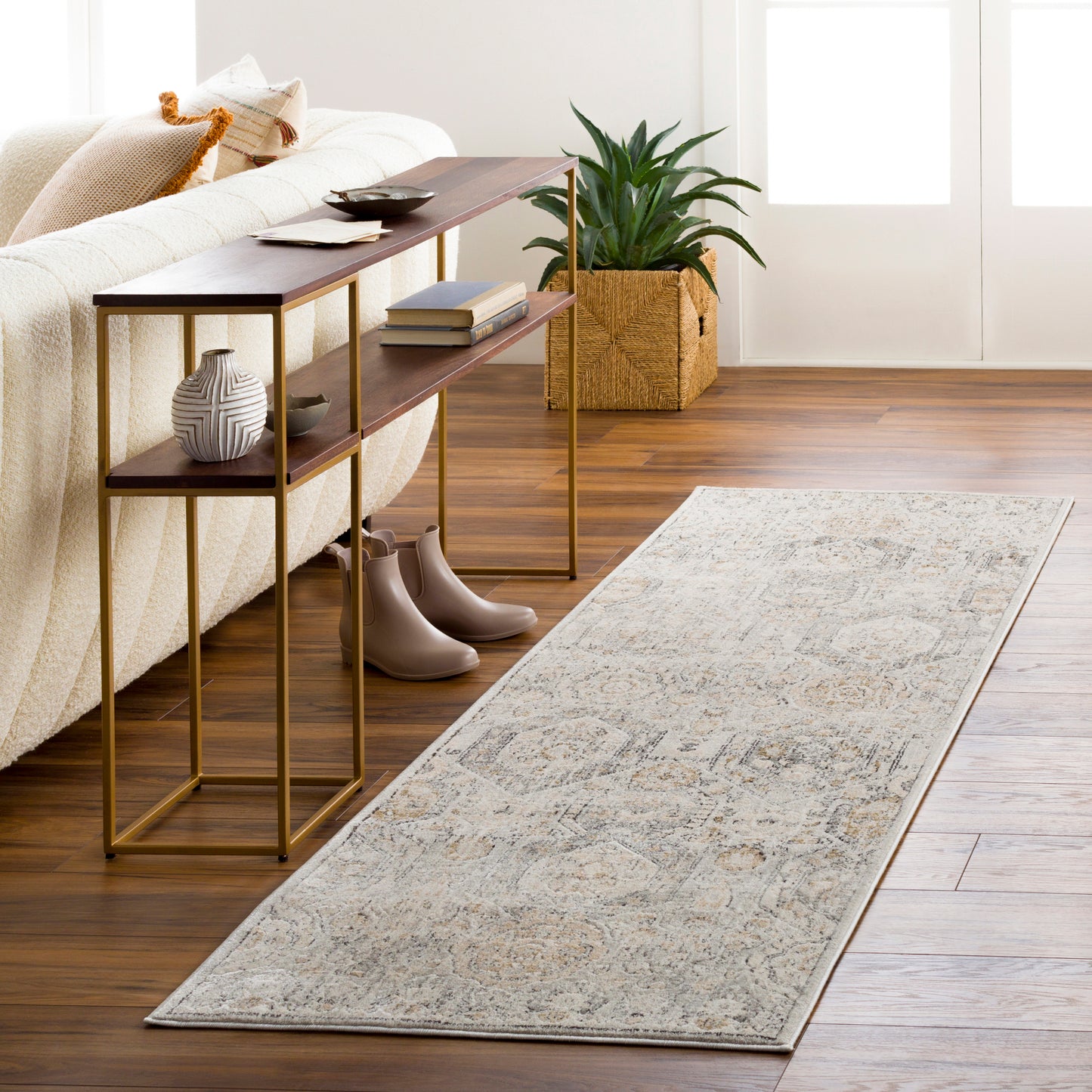 Indigo Machine Woven Rug Livabliss Indigo