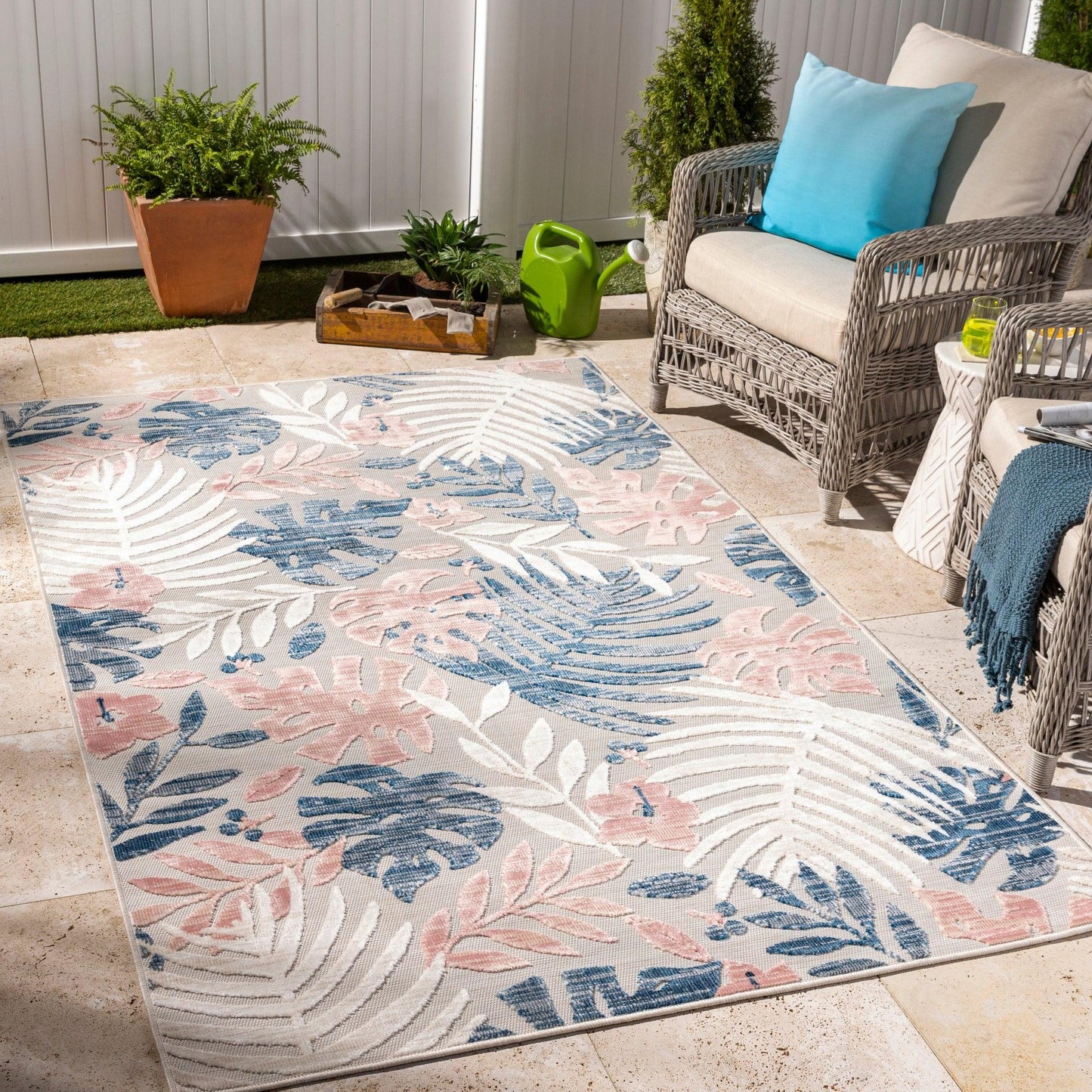 Cabo Machine Woven Rug Livabliss Cabo