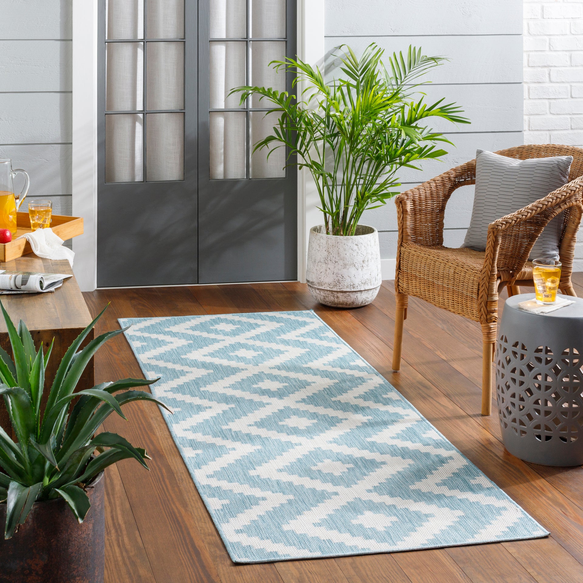 Long Beach Machine Woven Rug Livabliss Long Beach