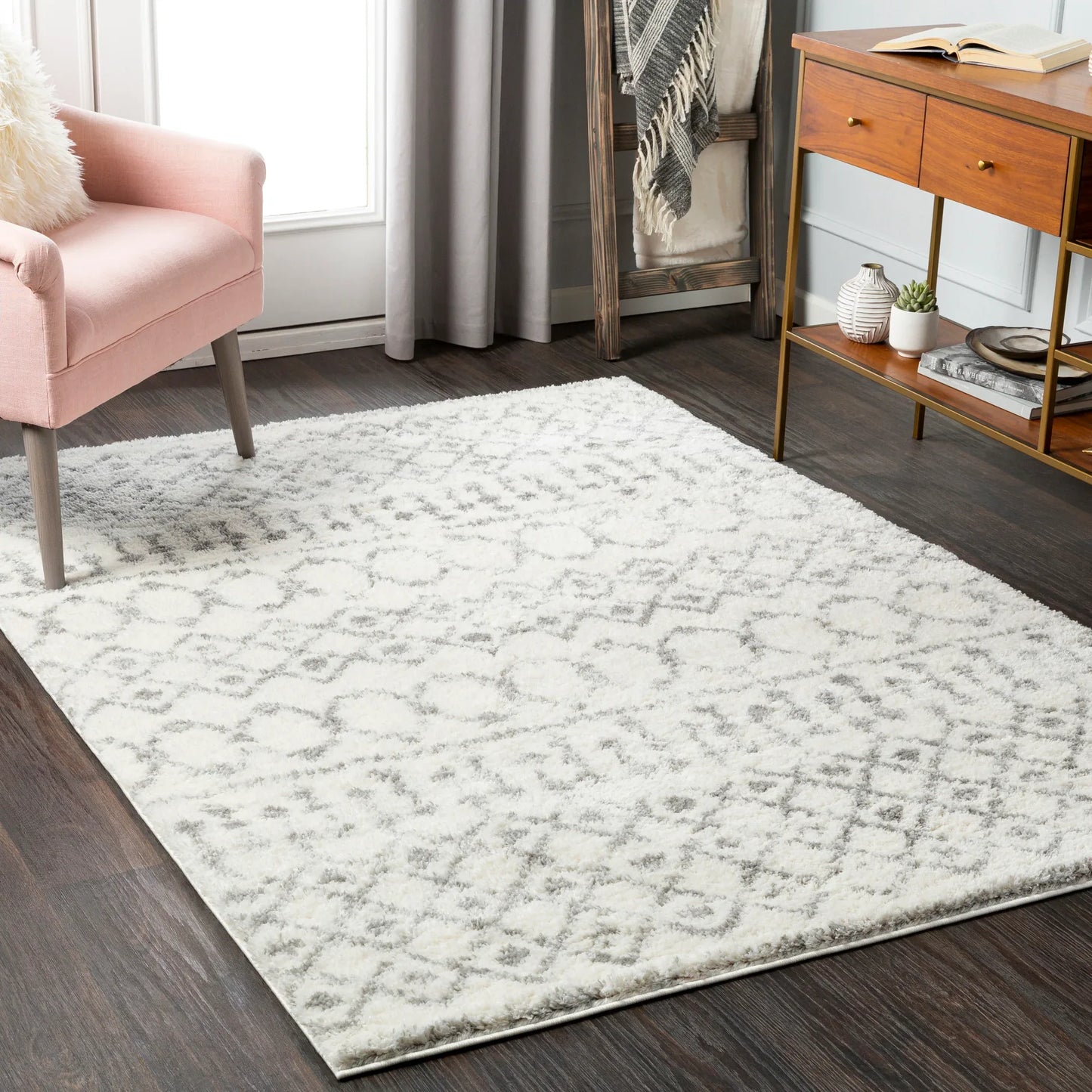Aliyah Shag Machine Woven Rug Livabliss Aliyah Shag