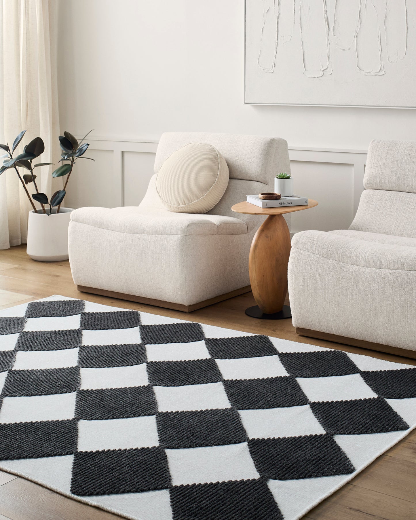 Lyna Machine Woven Rug Livabliss Lyna