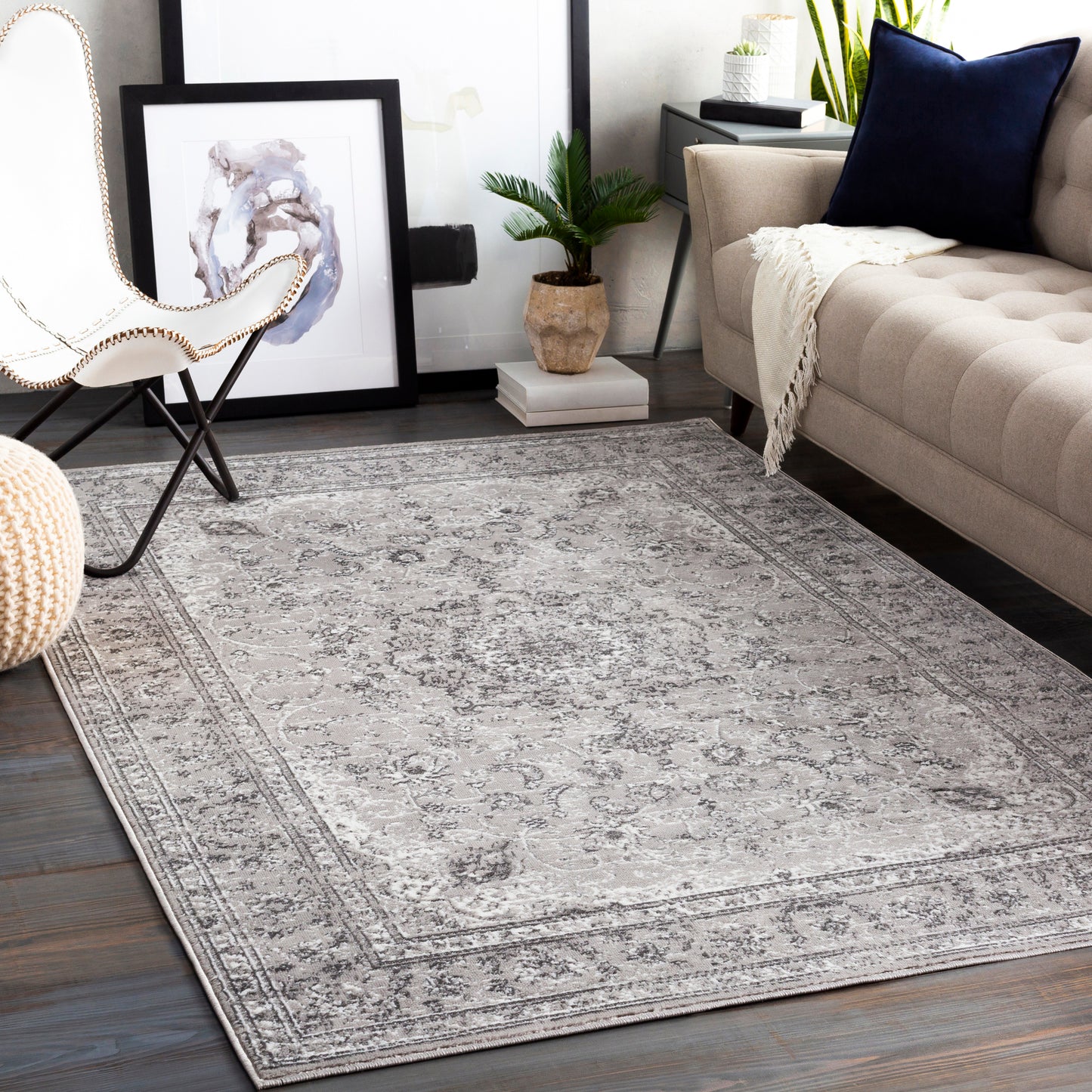 Monte Carlo Machine Woven Rug Livabliss Monte Carlo