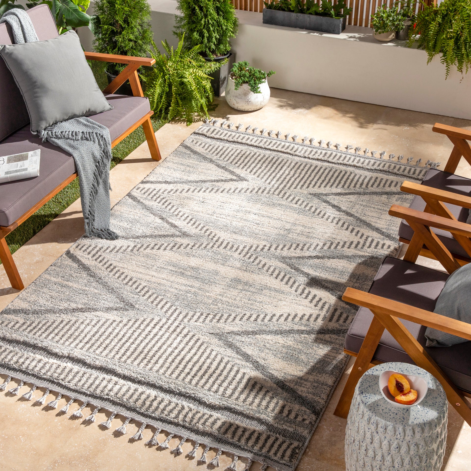Sousse Machine Woven Rug Livabliss Sousse