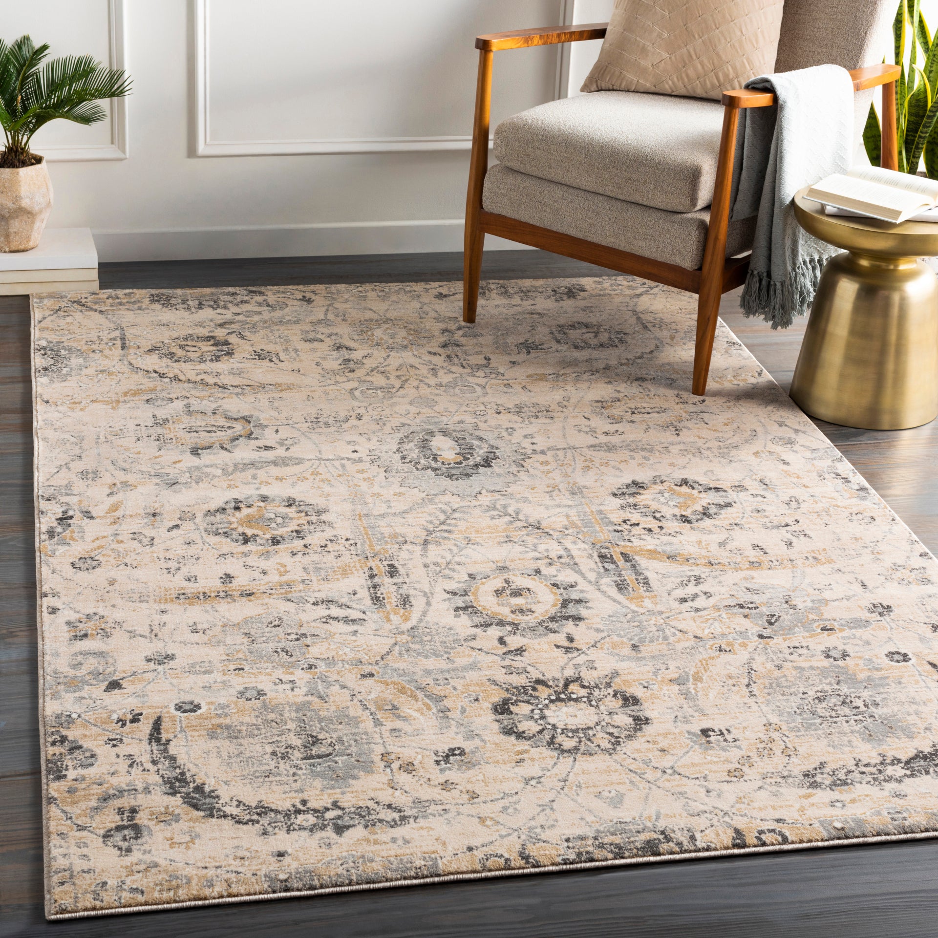 Indigo Machine Woven Rug Livabliss Indigo