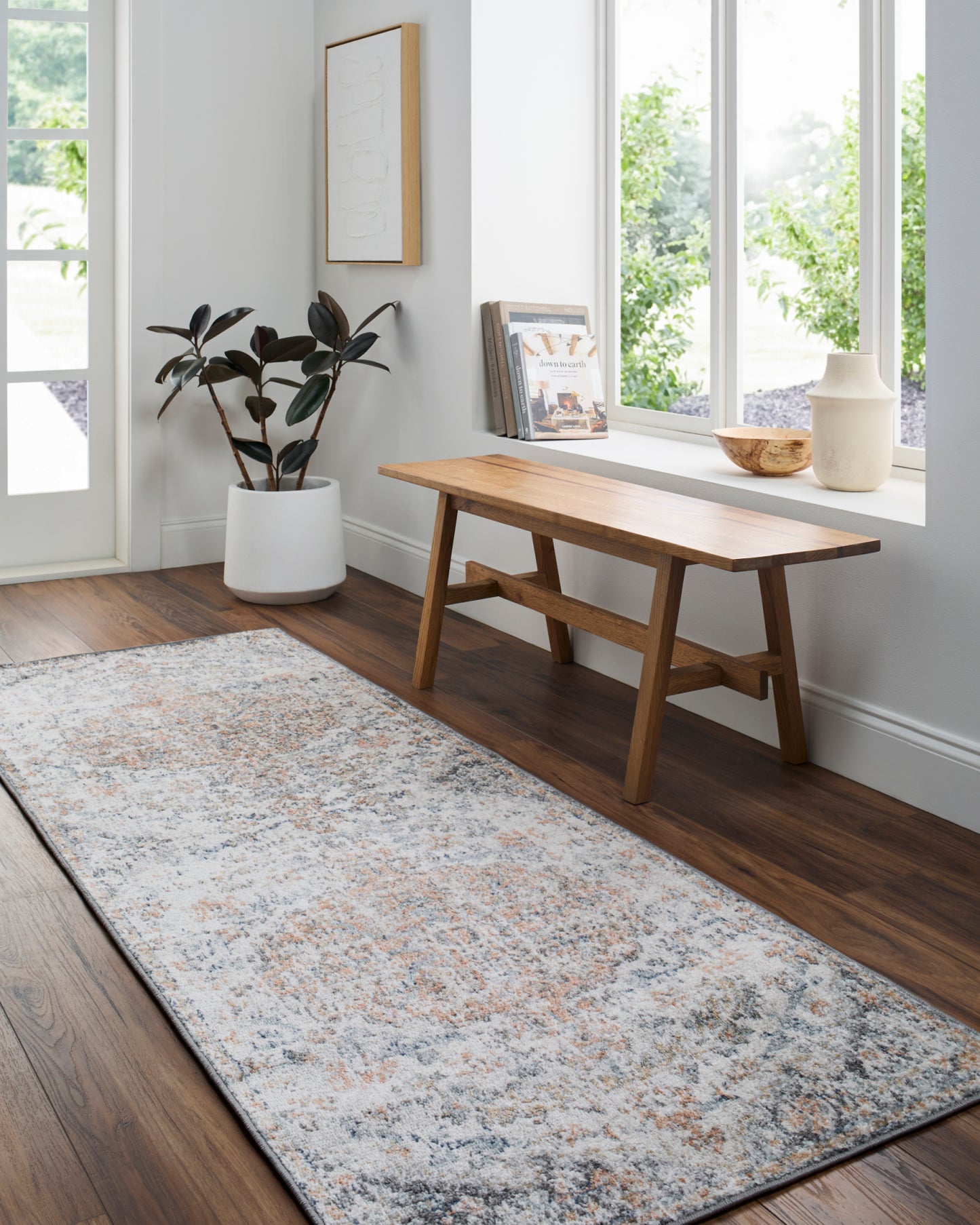 Harput Machine Woven Rug Livabliss Harput