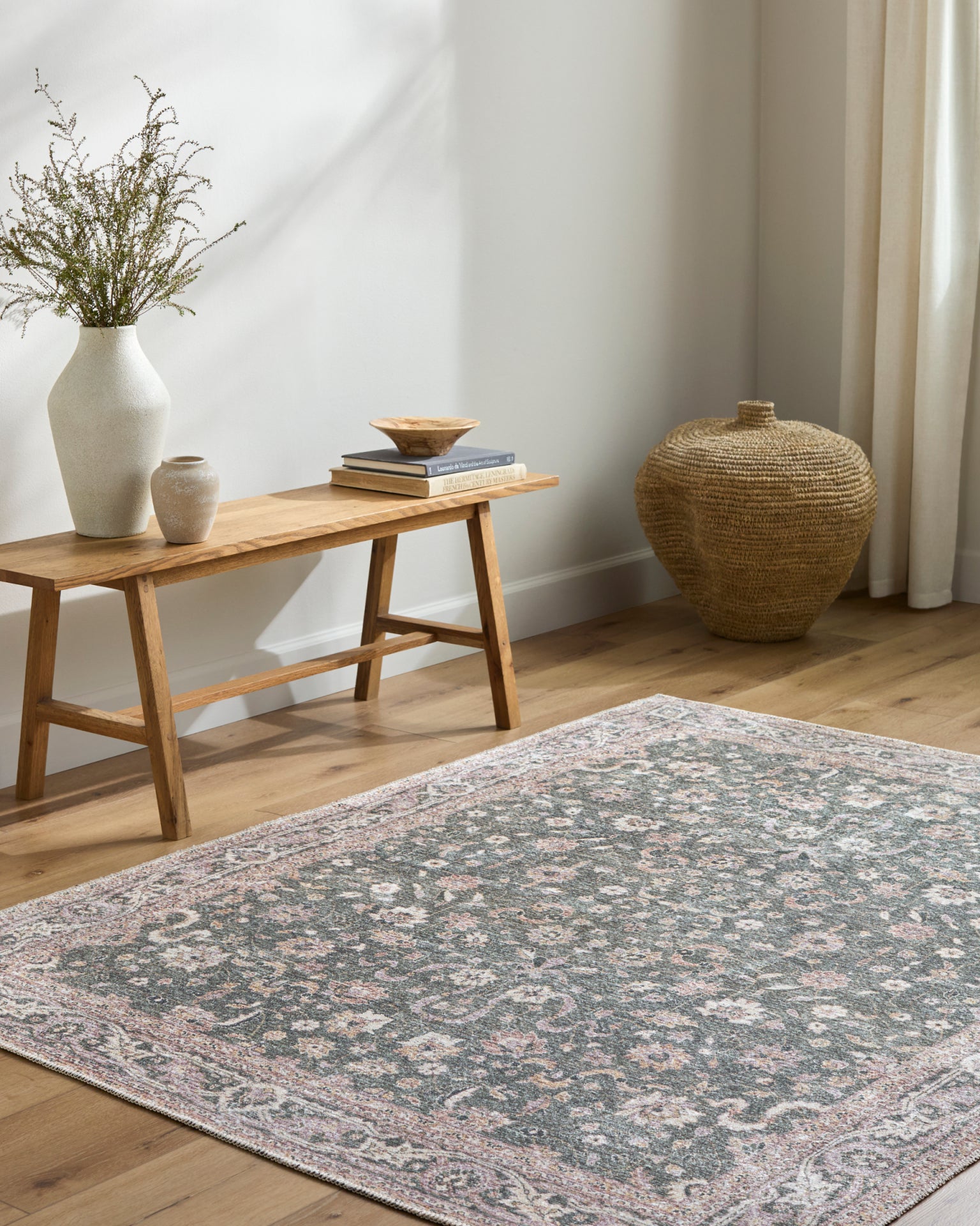 Vinny Machine Woven Rug Livabliss Vinny
