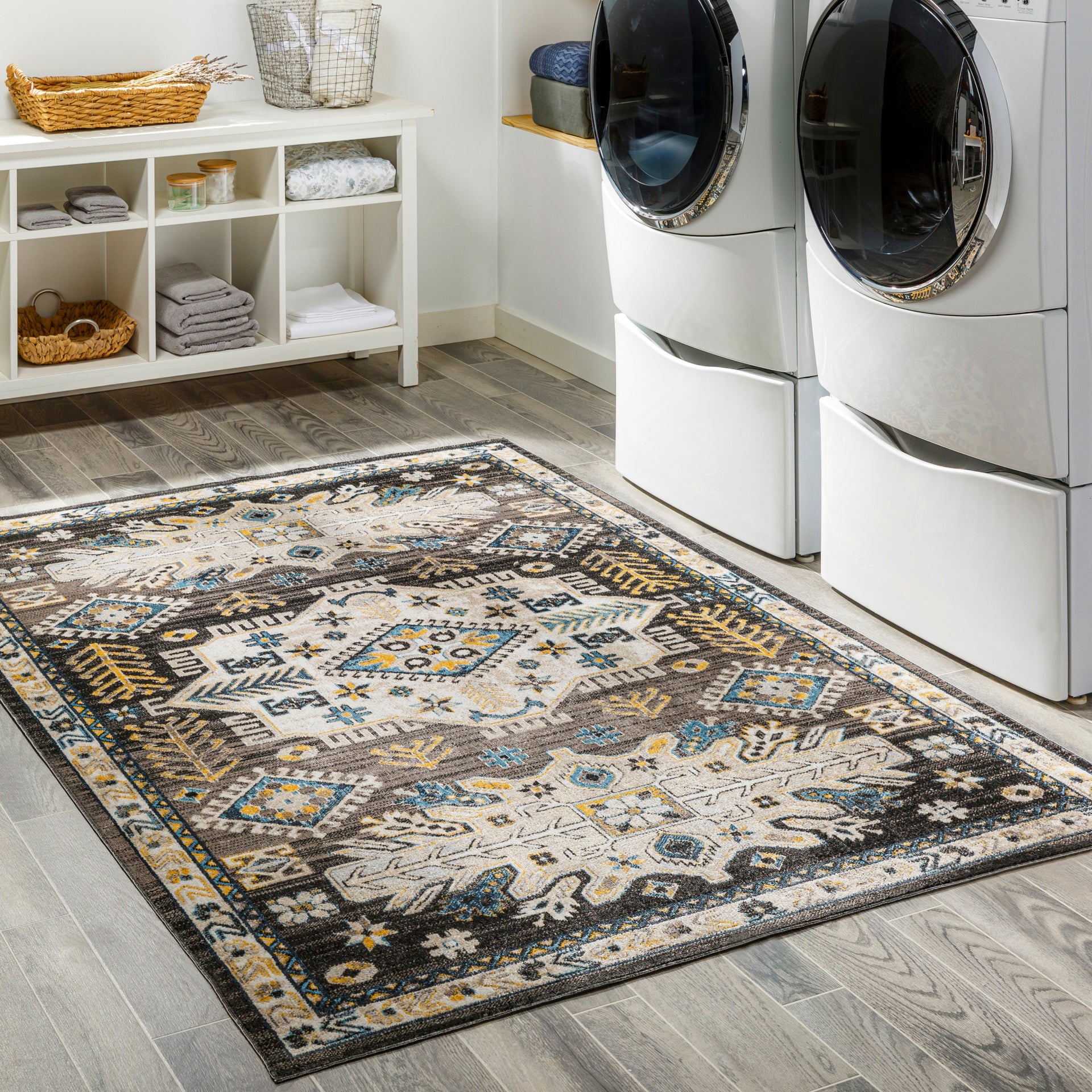 Lavadora Machine Woven Rug Livabliss Lavadora