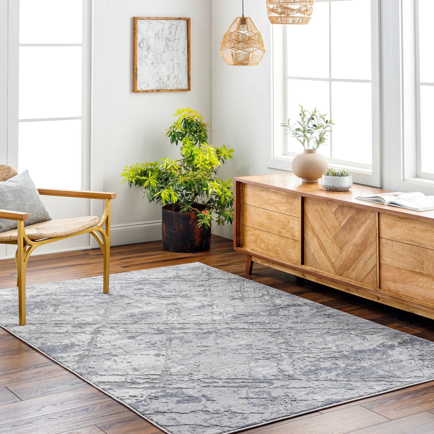 Alamo Machine Woven Rug Livabliss Alamo
