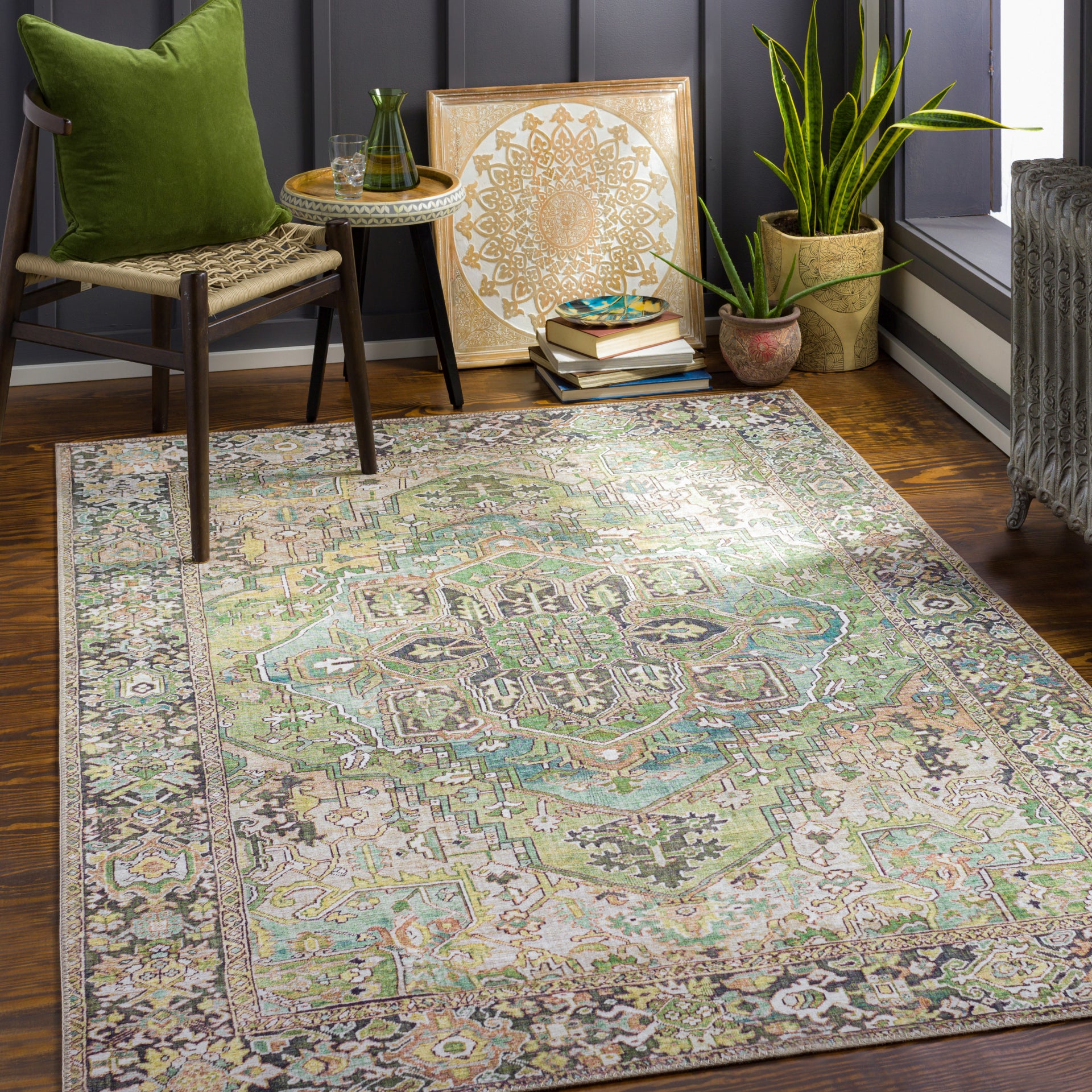 Iris Machine Woven Rug Livabliss Iris